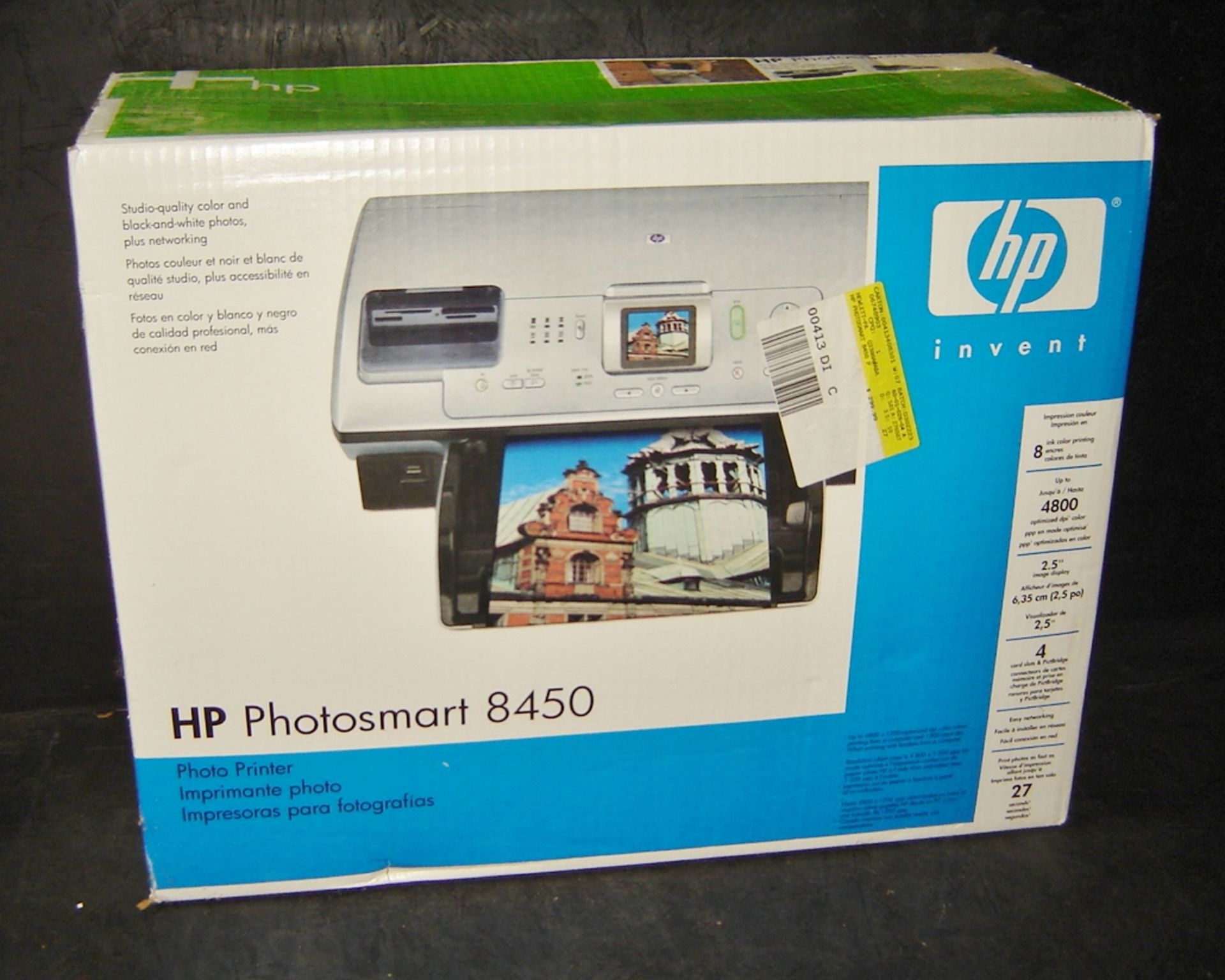 HP PHOTOSMART 8450 PRINTER