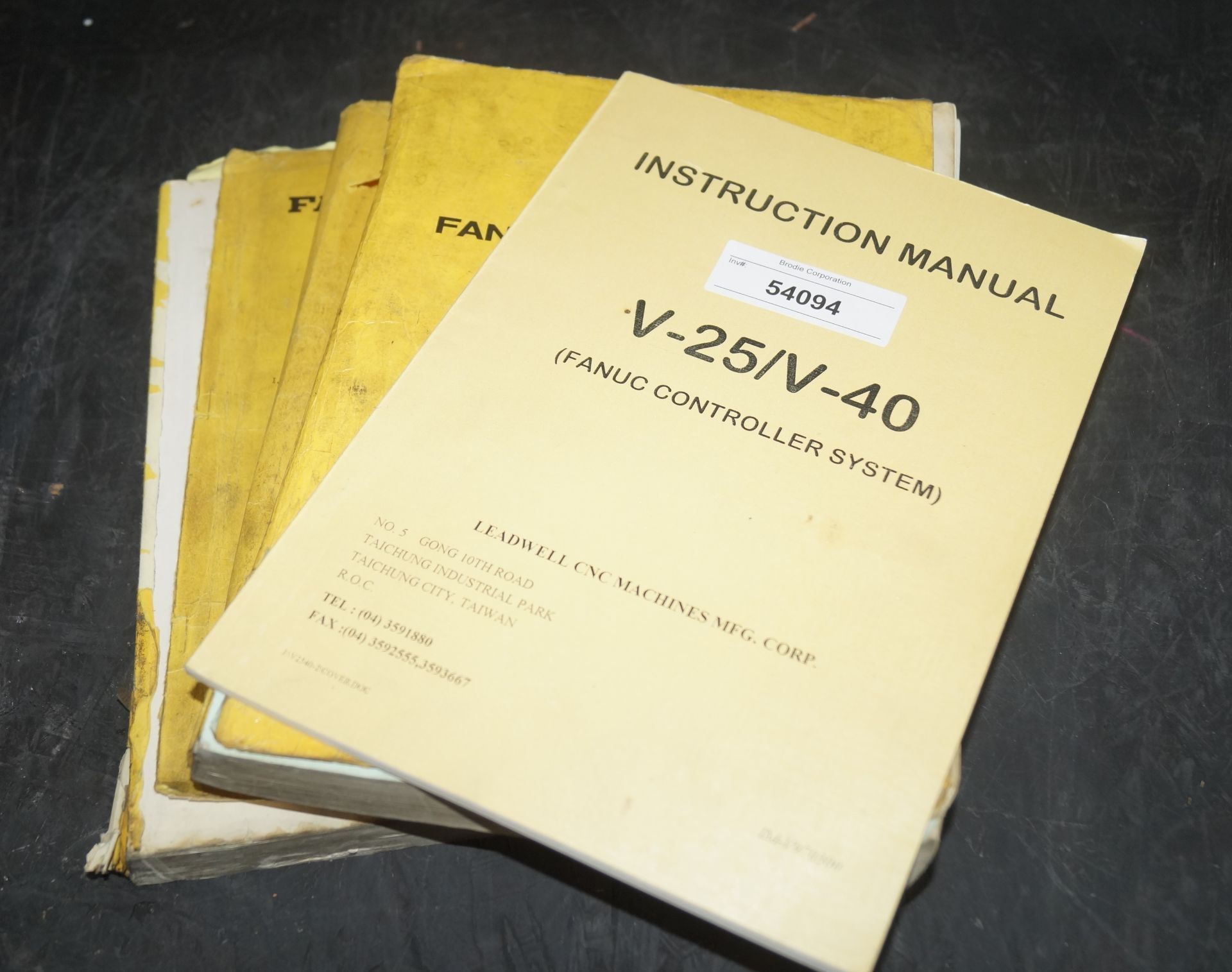 INSTRUCTION MANUALS - Image 2 of 2