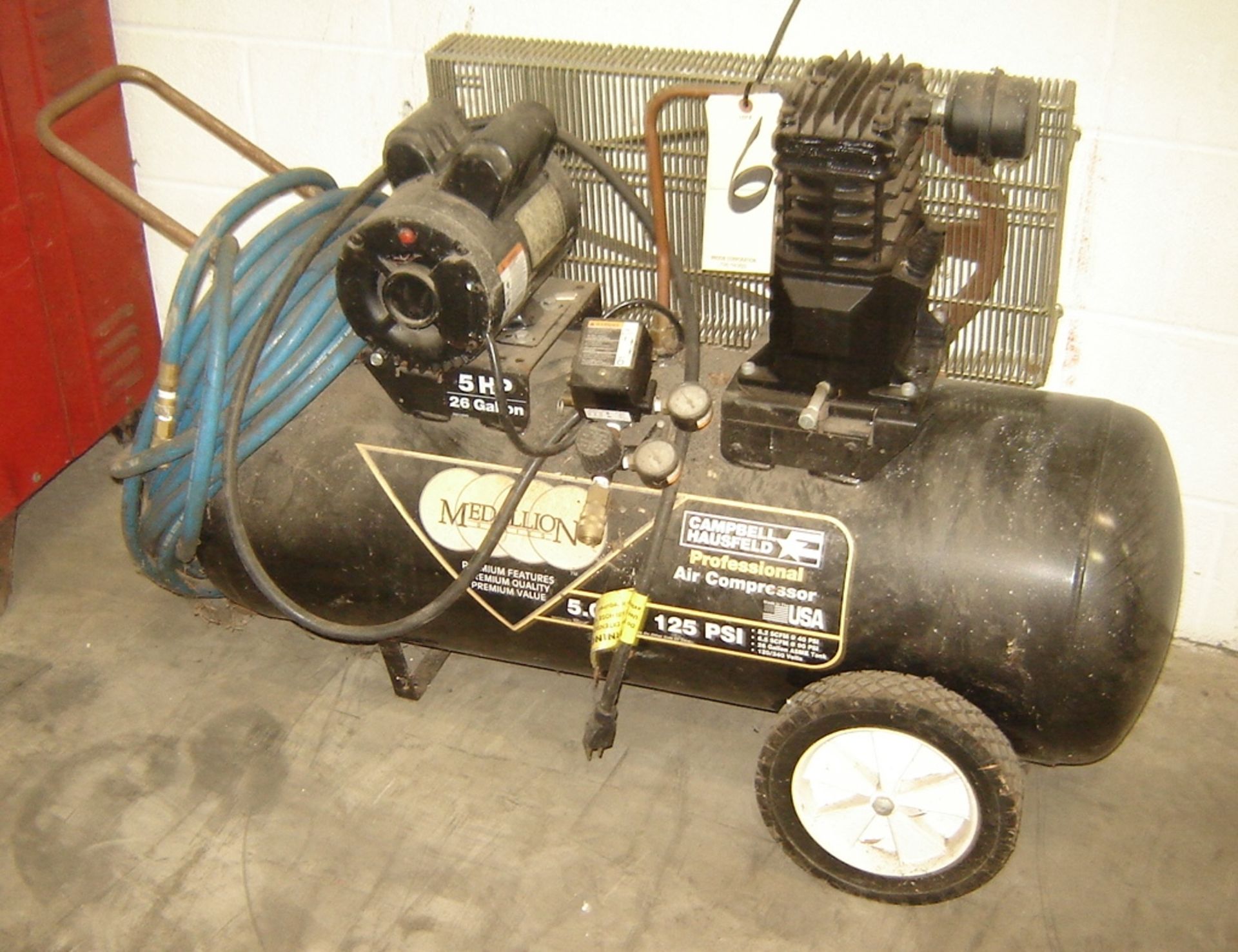 CAMPBELL-HAUSFELD AIR COMPRESSOR - Image 3 of 8