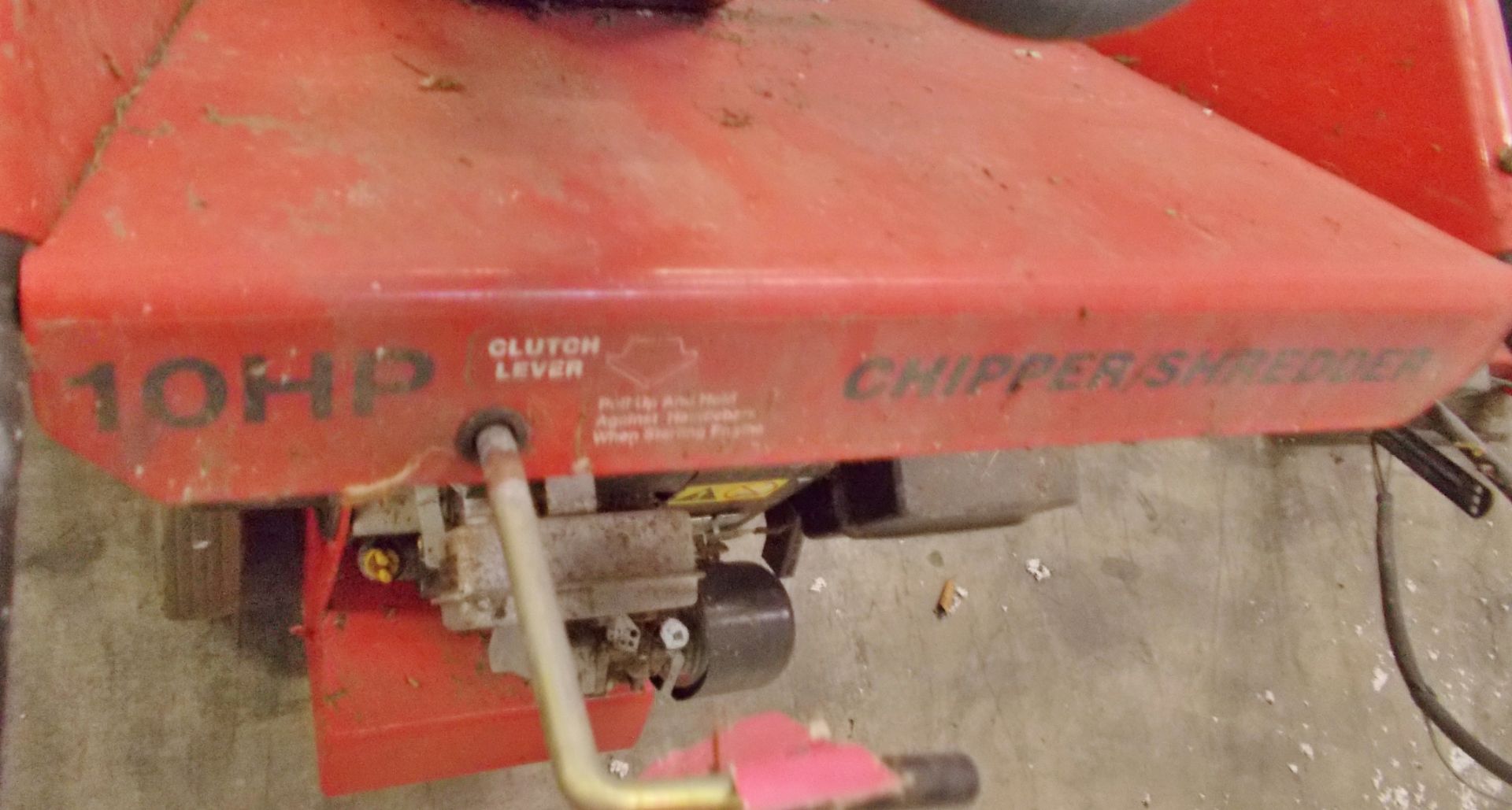 TROY-BILT 10-HP PORTABLE CHIPPER/SHEDDER - Image 7 of 7