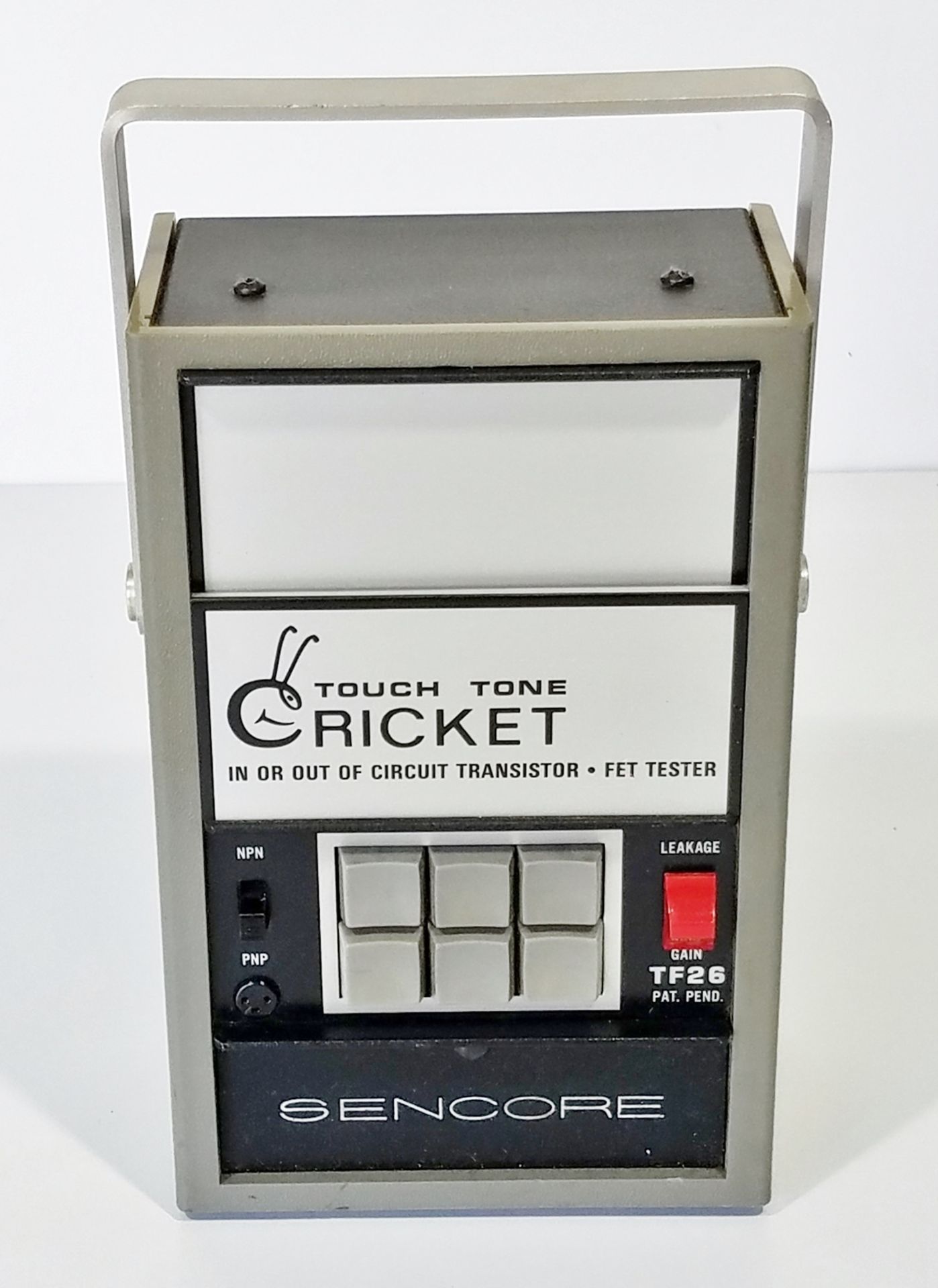 SENCORE CRICKET VINTAGE TRANSISTOR CHECKER