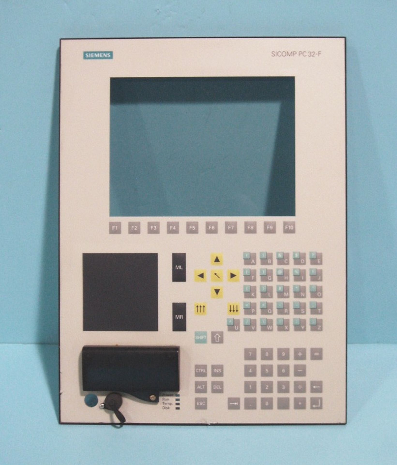 SIEMENS SICOMP PC-32-F OPERATOR PANEL OVERLAY