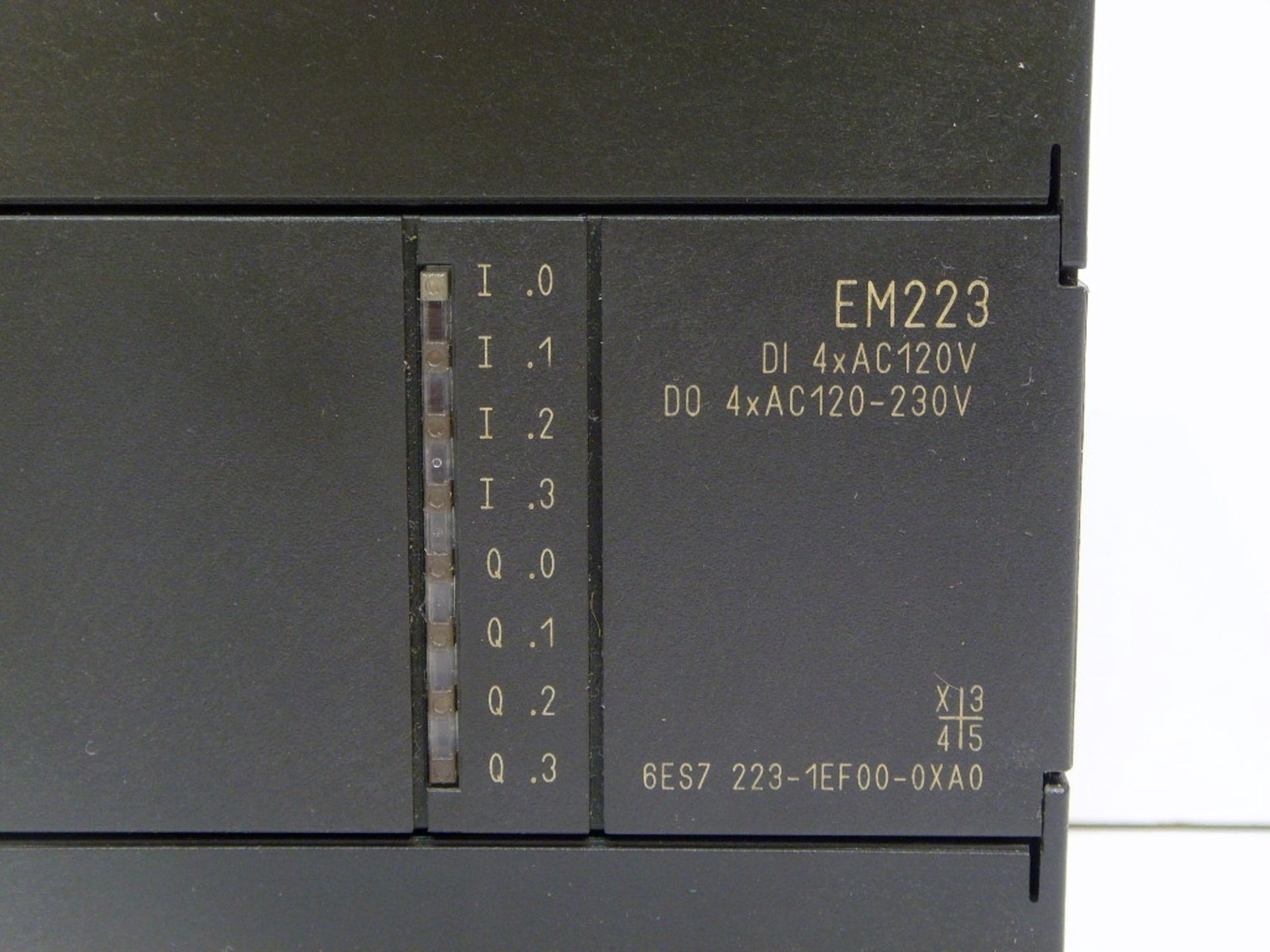 SIEMENS 1P 6ES7 223-1EF00-0XA0 EM223 PLC MODULE - Image 2 of 3