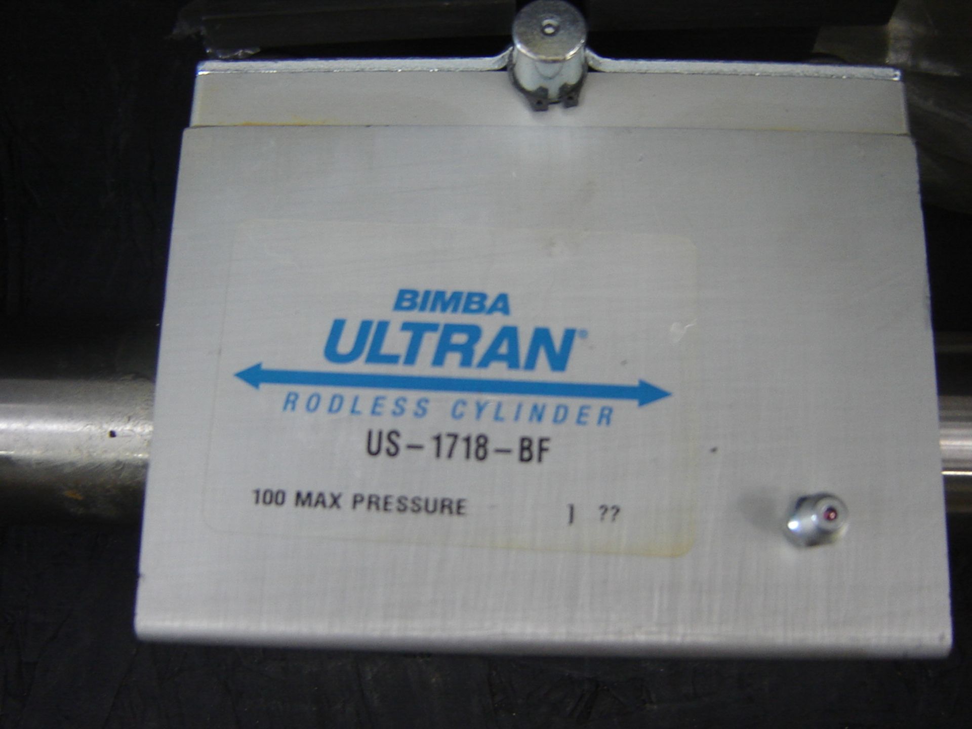 BIMBA ULTRAN US-1718-BF ULTRASLIDE RODLES CYLINDER - Image 4 of 4