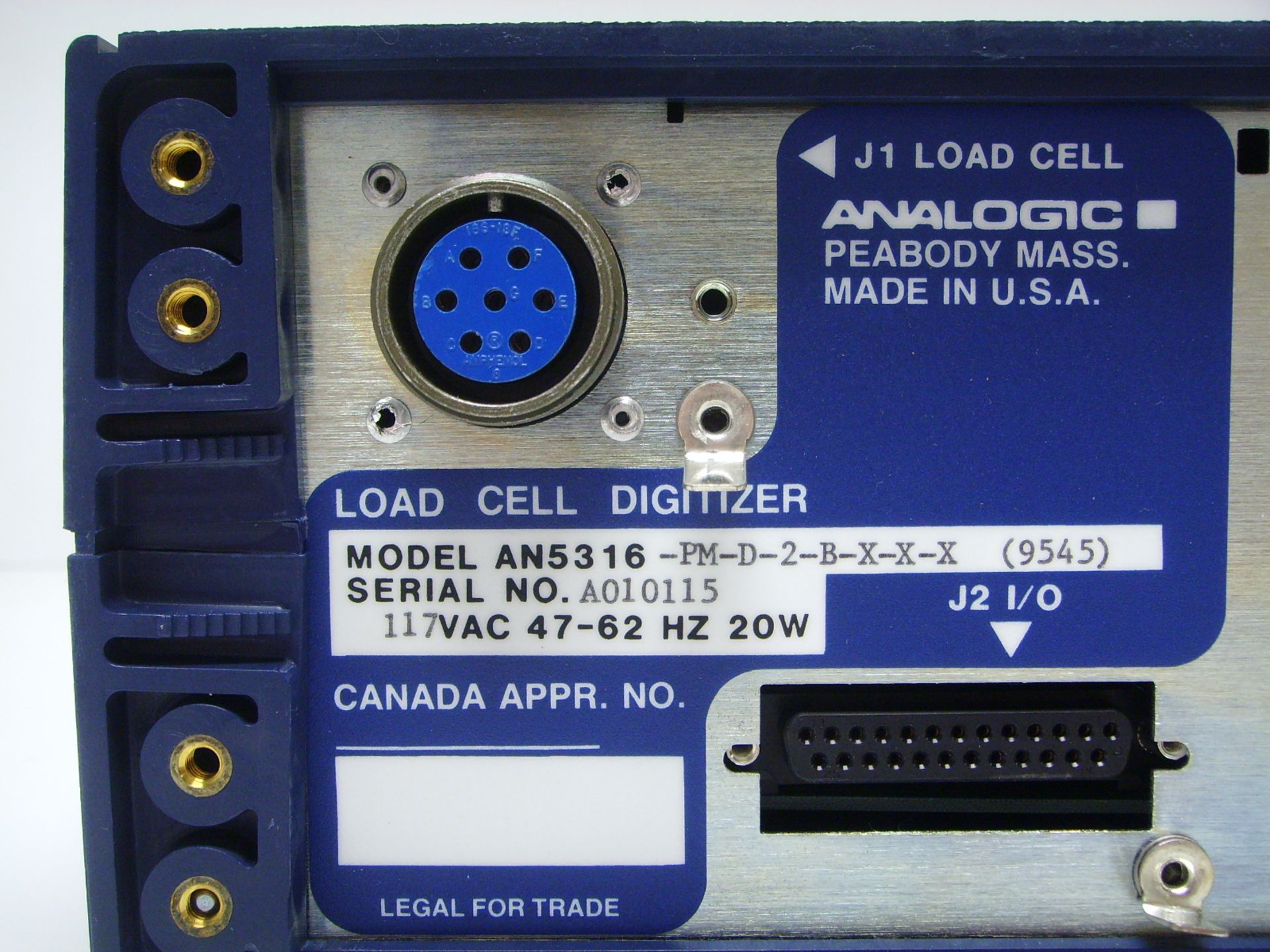 Analogic AN5316 Load Cell Digitizer - Image 4 of 5