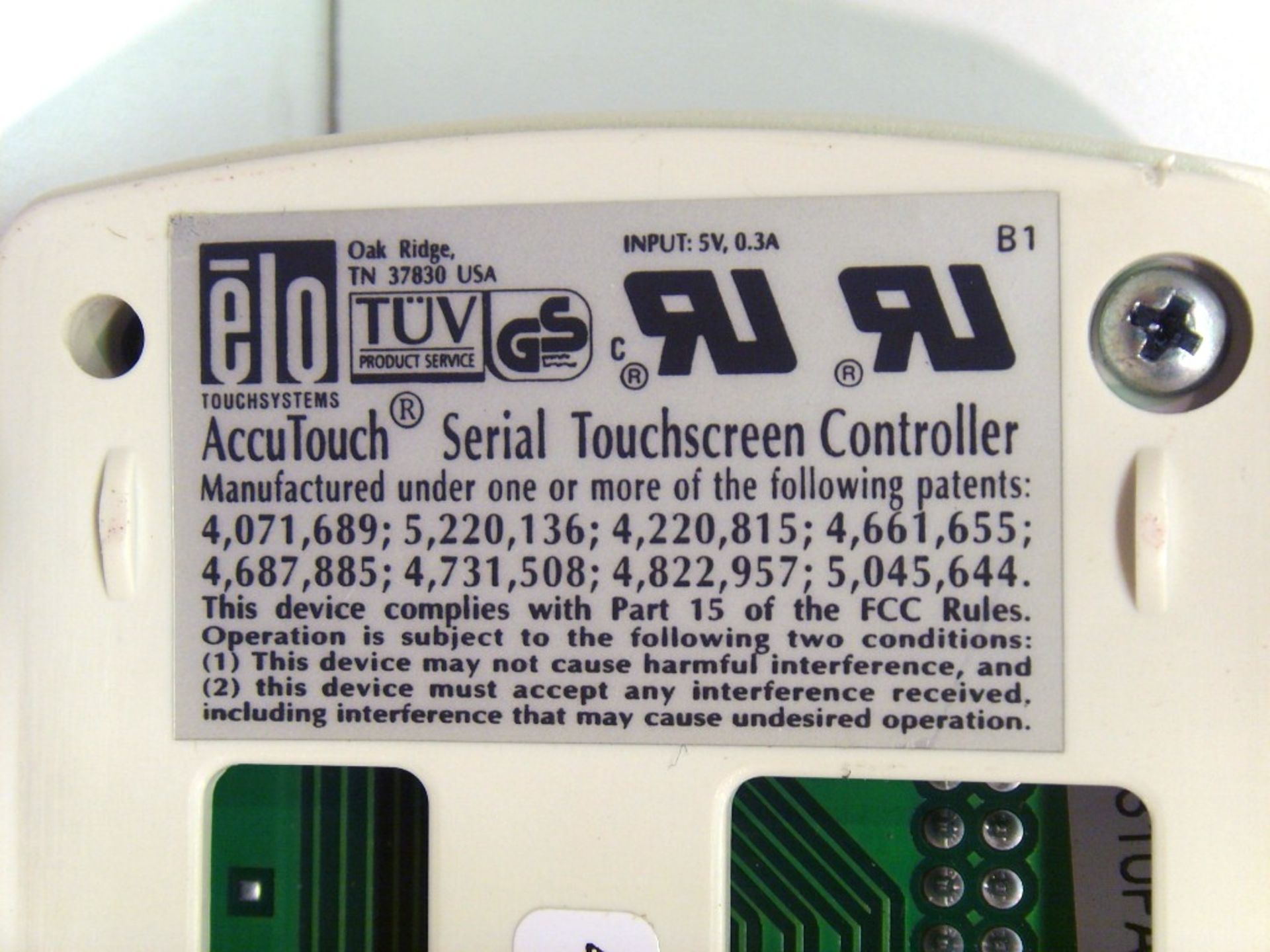 ELO TOUCHSYSTEMS 462337-000 ACCUTOUCH CONTROLLER - Bild 2 aus 3