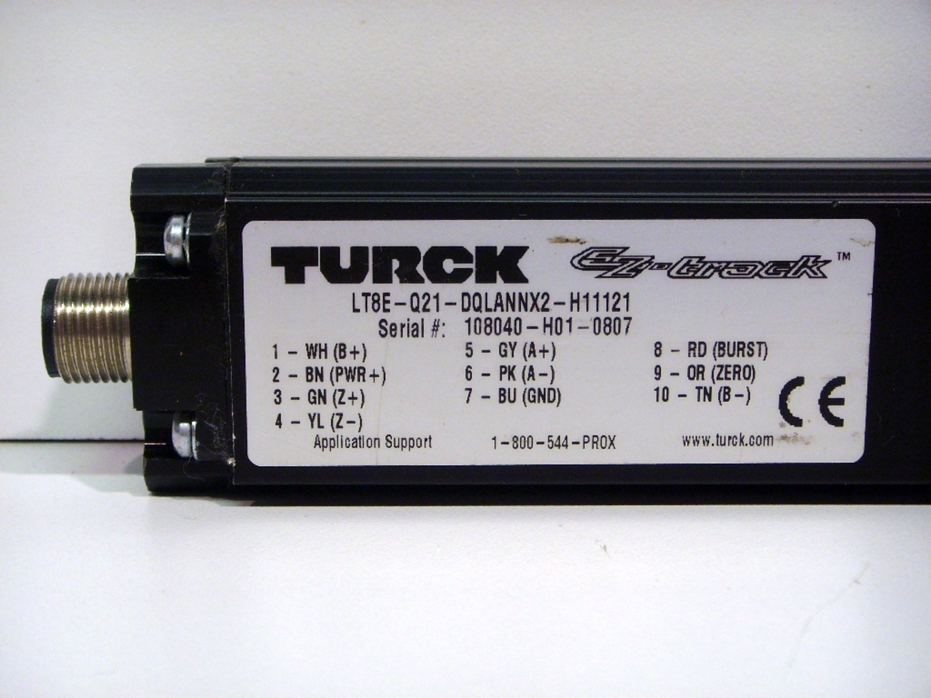 Turck LT8E-Q21-DQLANNX2-H11121 EZ-Track Traducer - Image 2 of 2