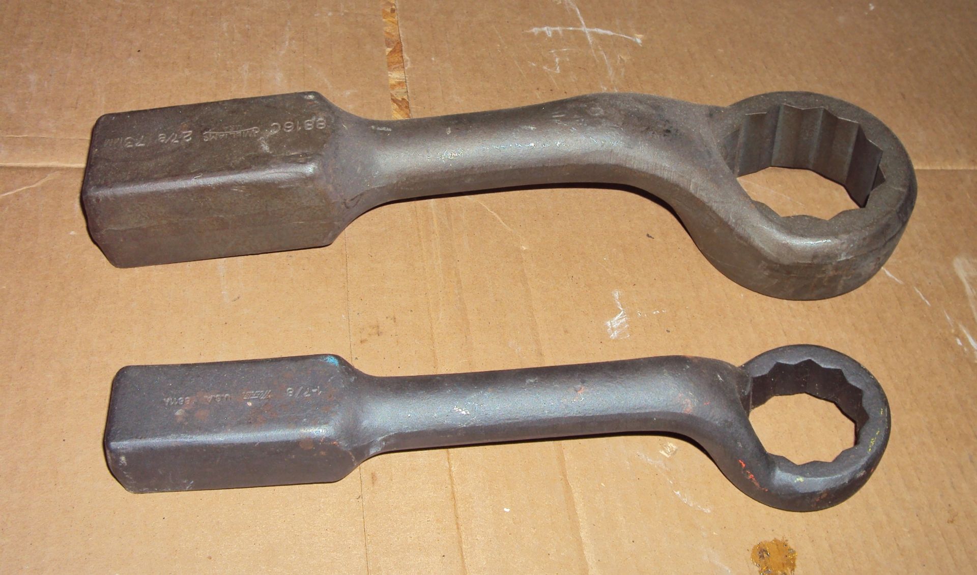 WILLIAMS 2-7/8" & MARTIN 1-7/8" HAMMER WRENCHES