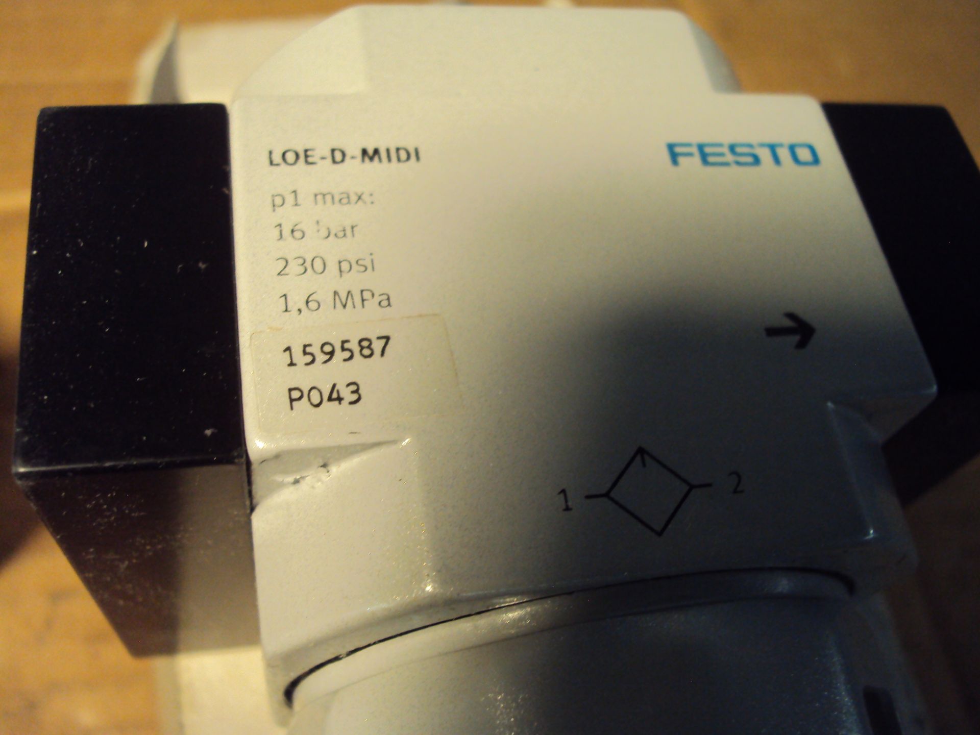 FESTO LOE-D-MIDI, AIRLINE LUBRICATORS - Image 3 of 4