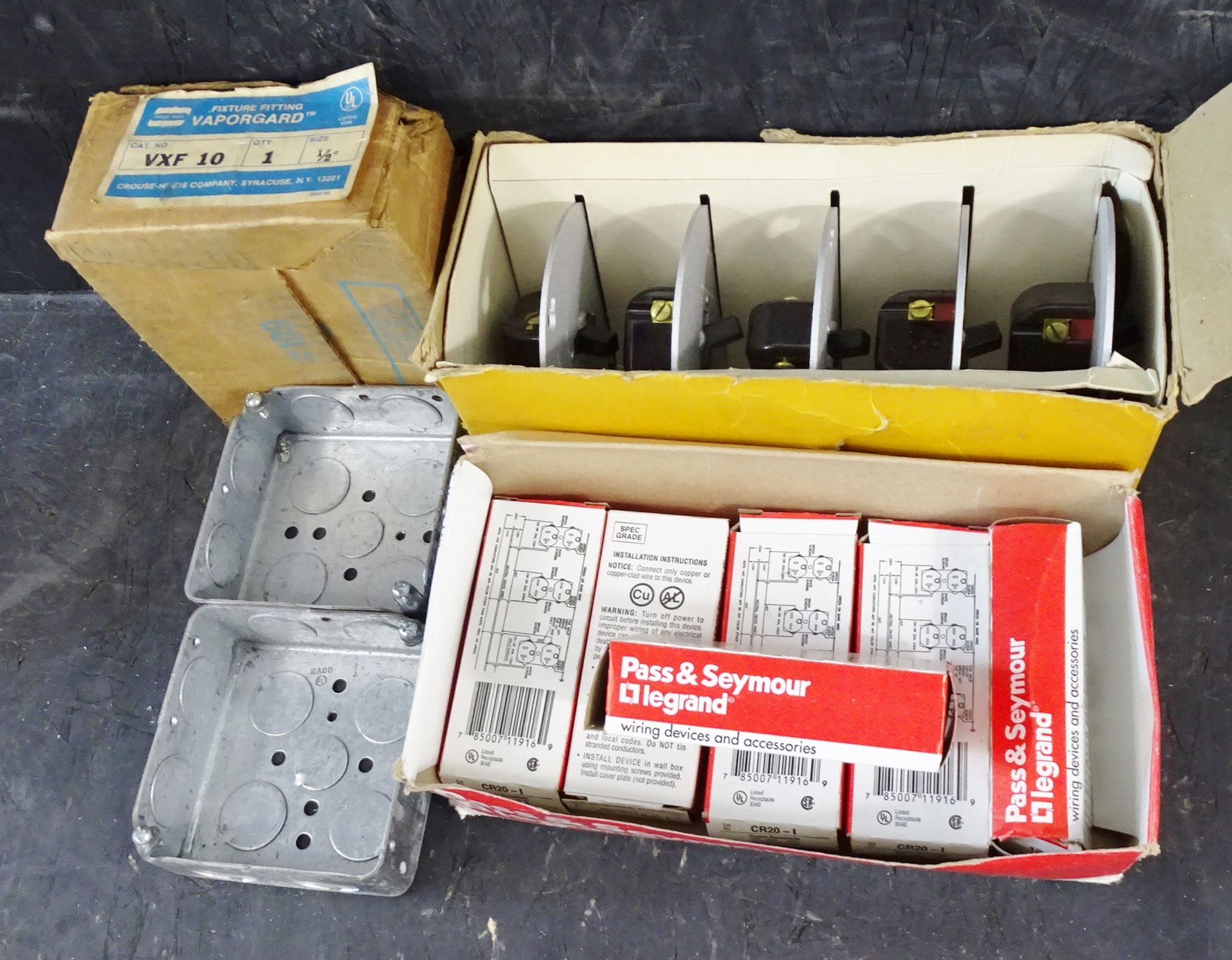 BOX PLUG & RECEPTACLES & ETC. - Image 2 of 4