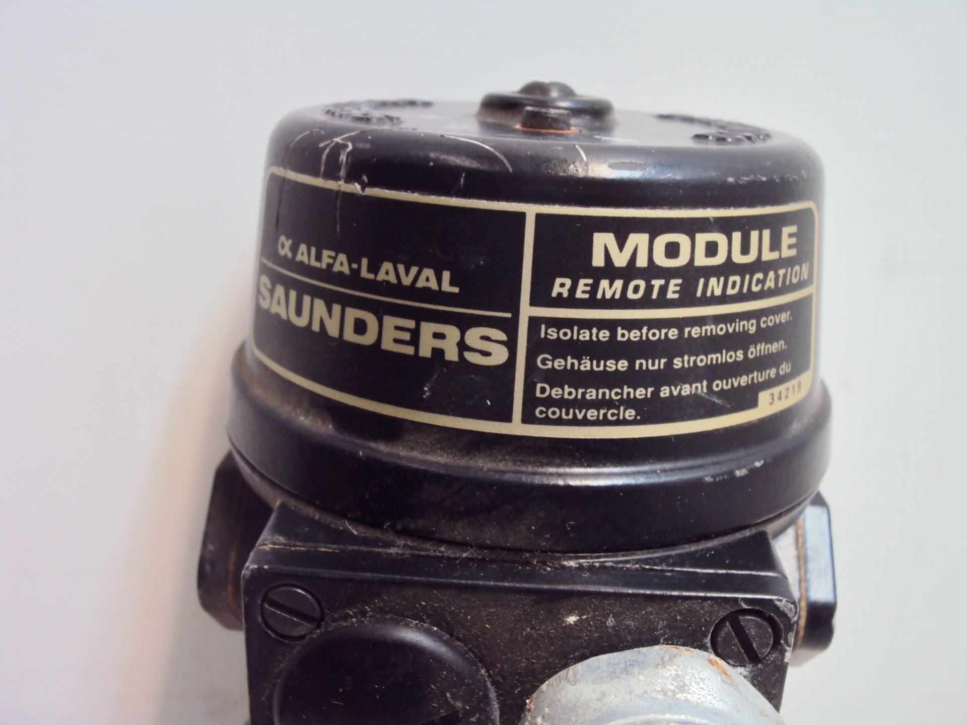 SAUNDERS 1" DIAPHRAGM VALVE - Image 5 of 5