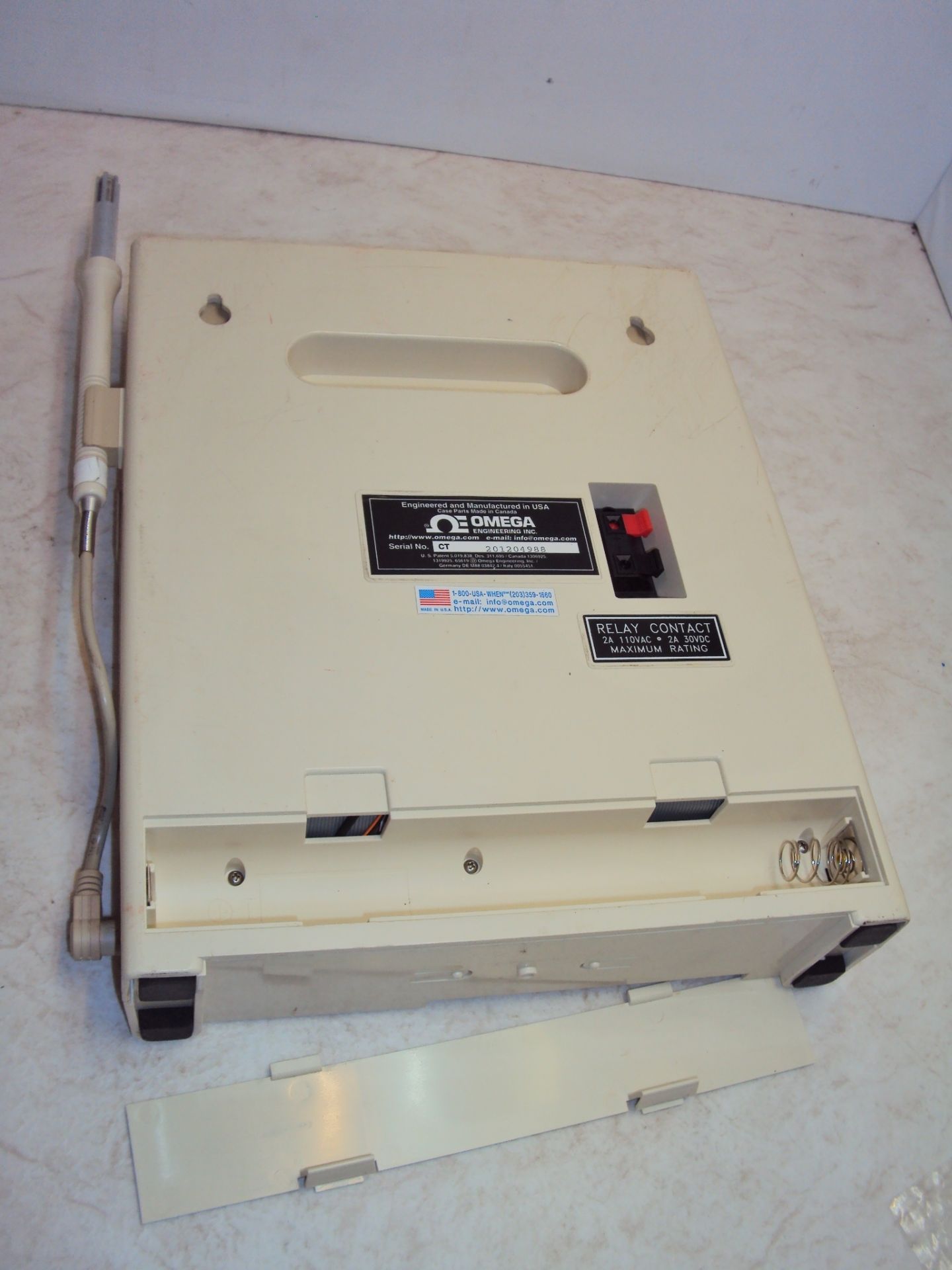 OMEGA TEMP & HUMIDITY CHART RECORDER - Image 5 of 6