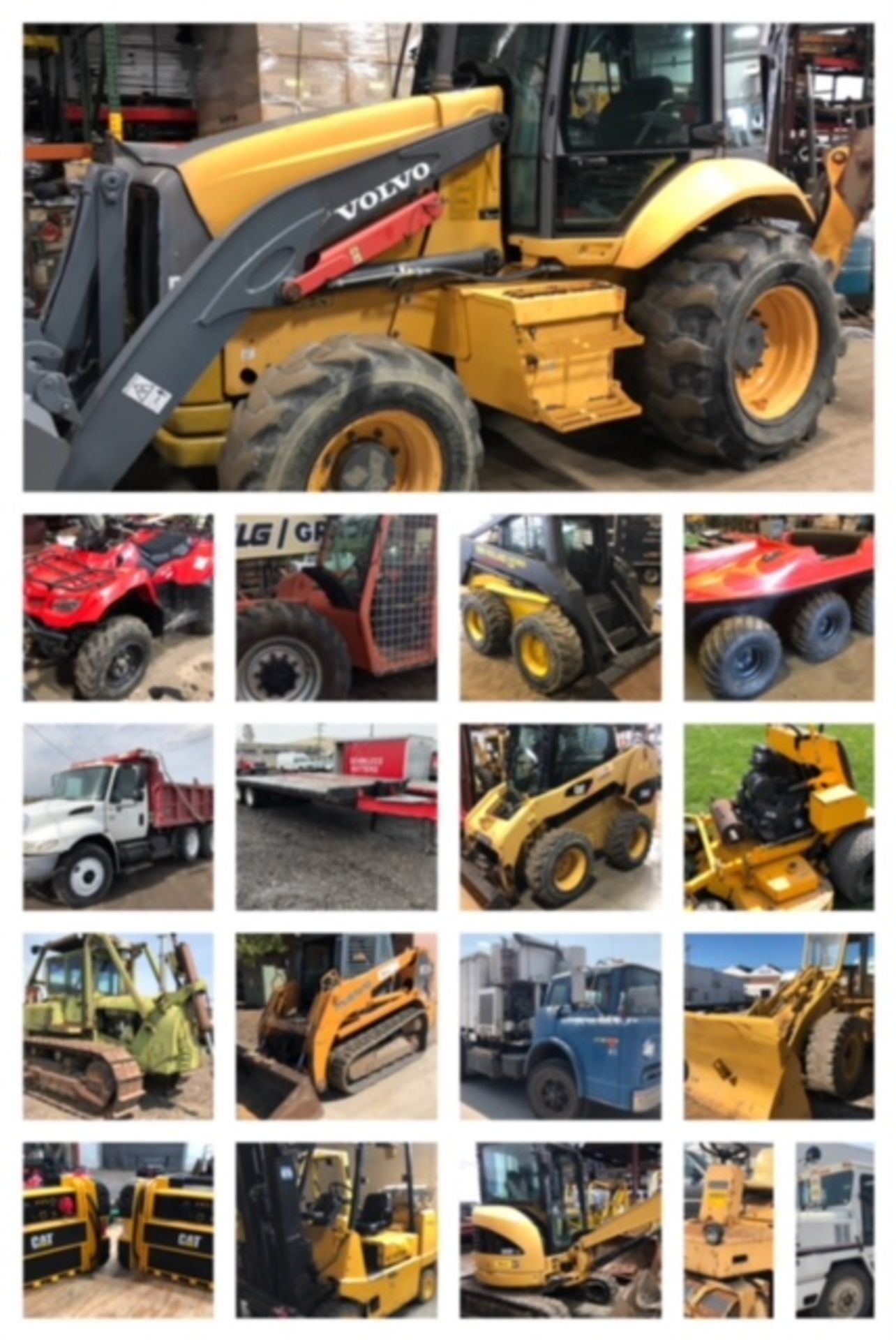 Full Catalog Coming Soon! Quarterly Construction Equipment & Tool Consignment Auction