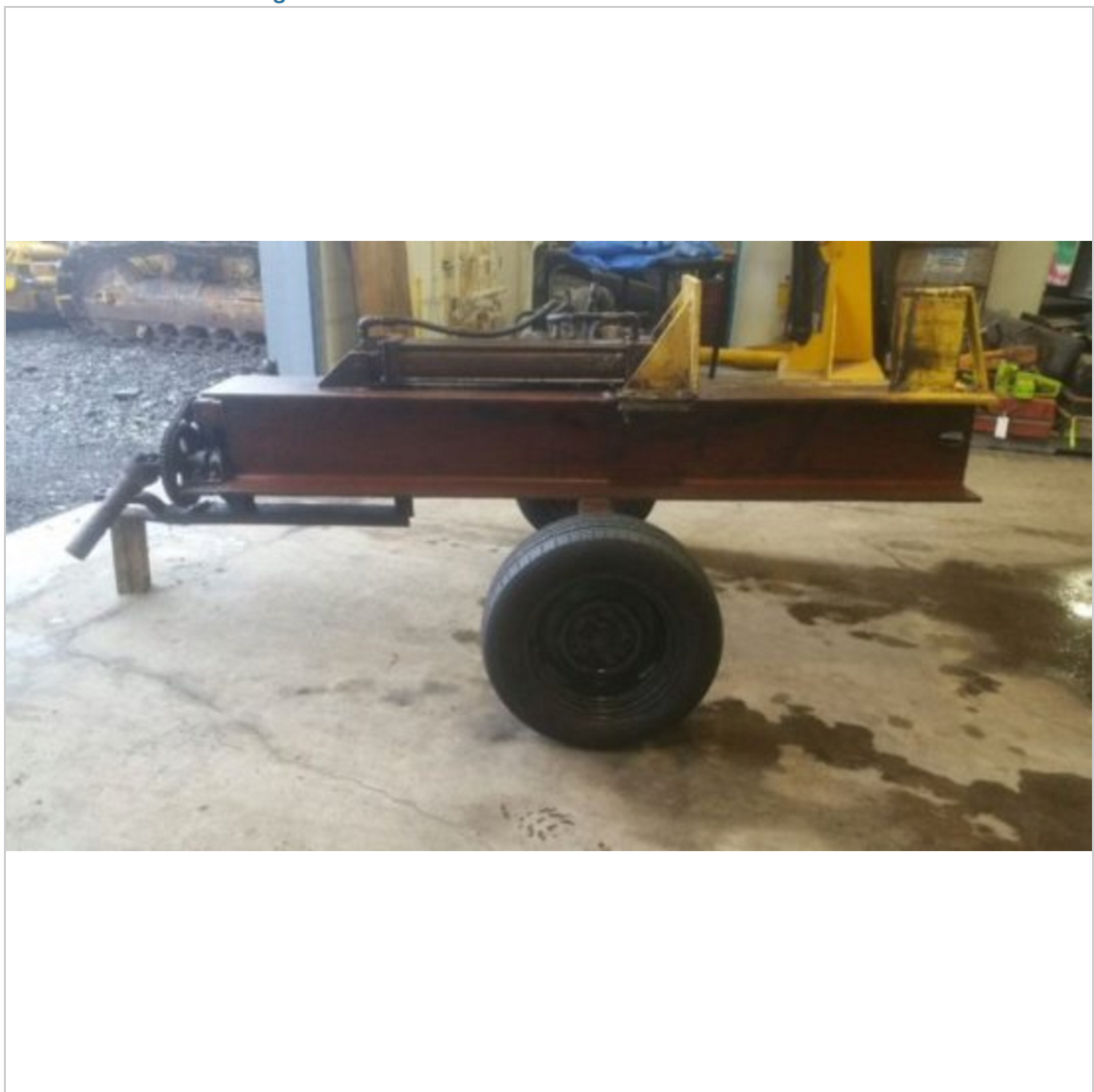 PTO drive, hydraulic log splitter. Newer tires