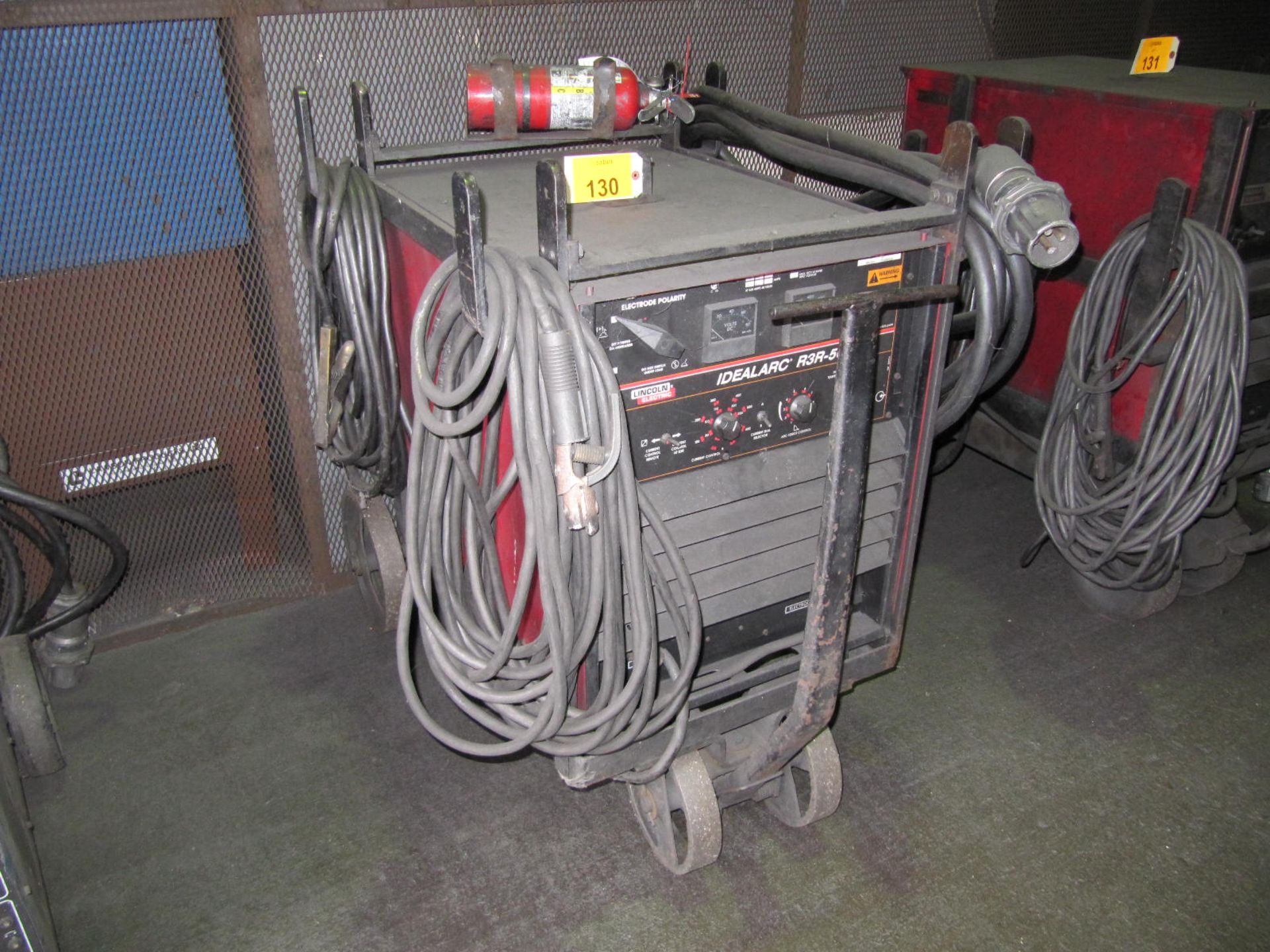 Lincoln Idealarc R3R-500 portable welder, s/n U1940903486