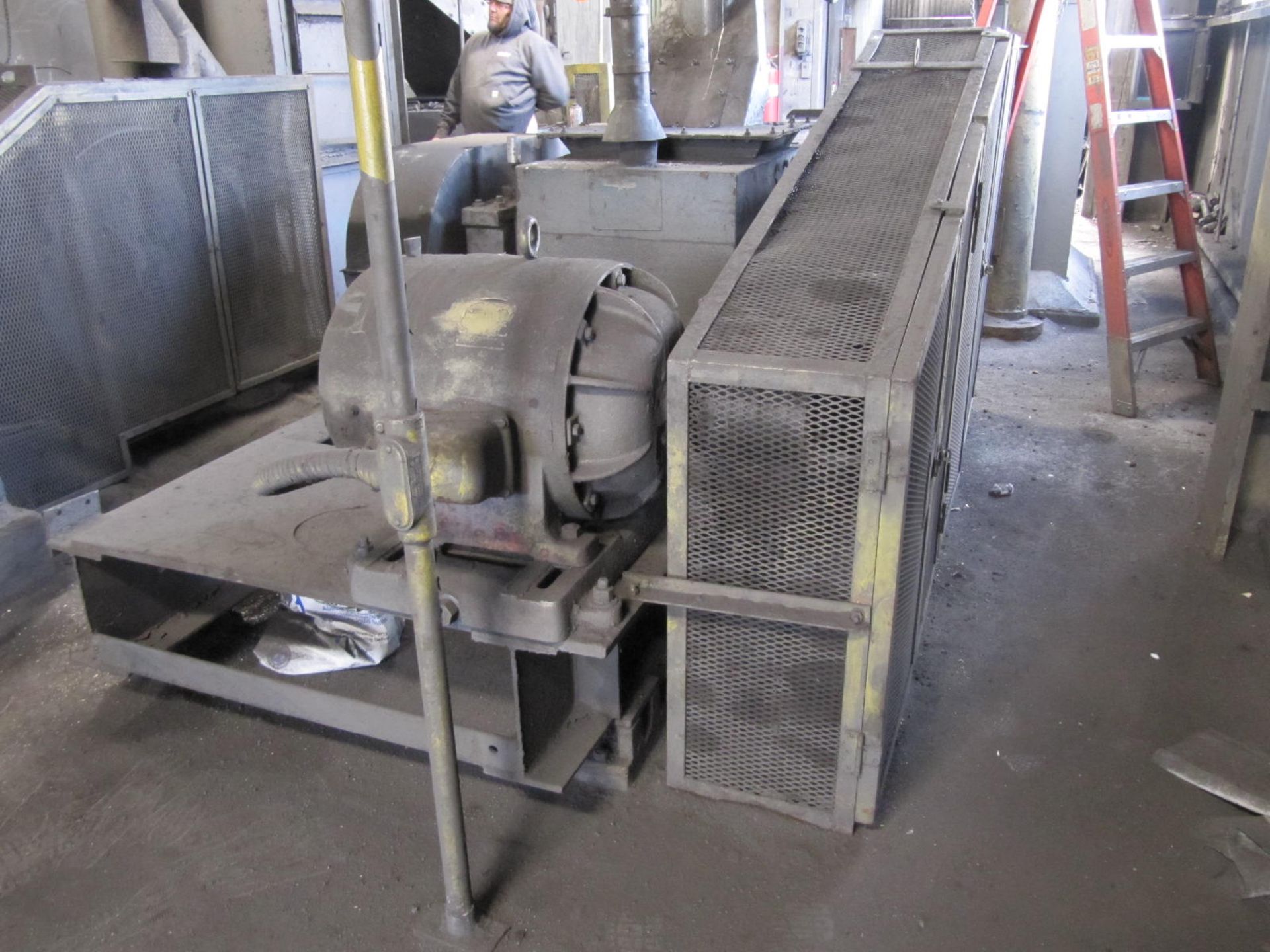 Jeffrey roll crusher #3, 30" x 26" dia double rolls, with (1) 20 HP motor (located on 6th floor of