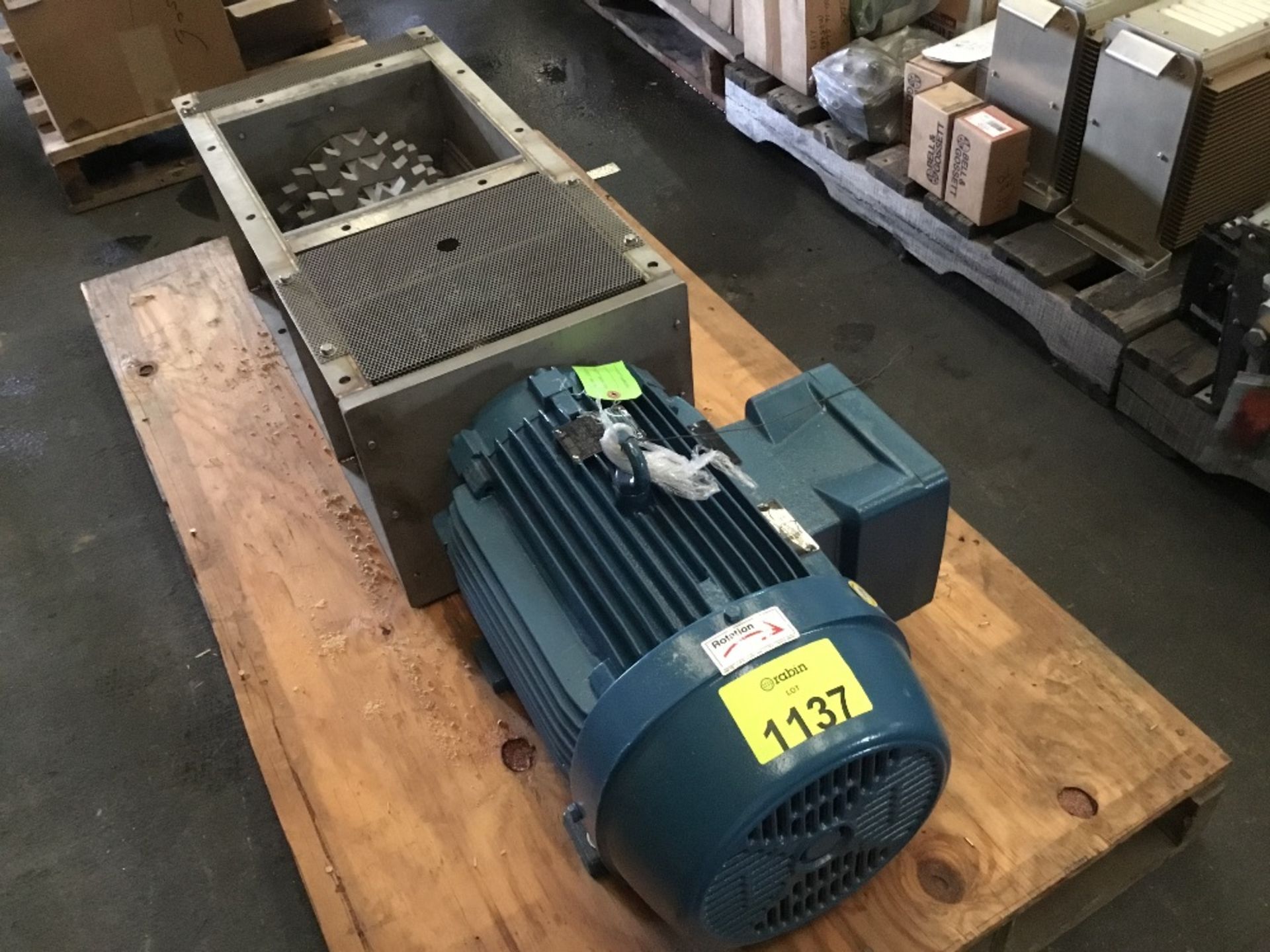 ACC PS1212 particle sizer/crusher, 10 hp