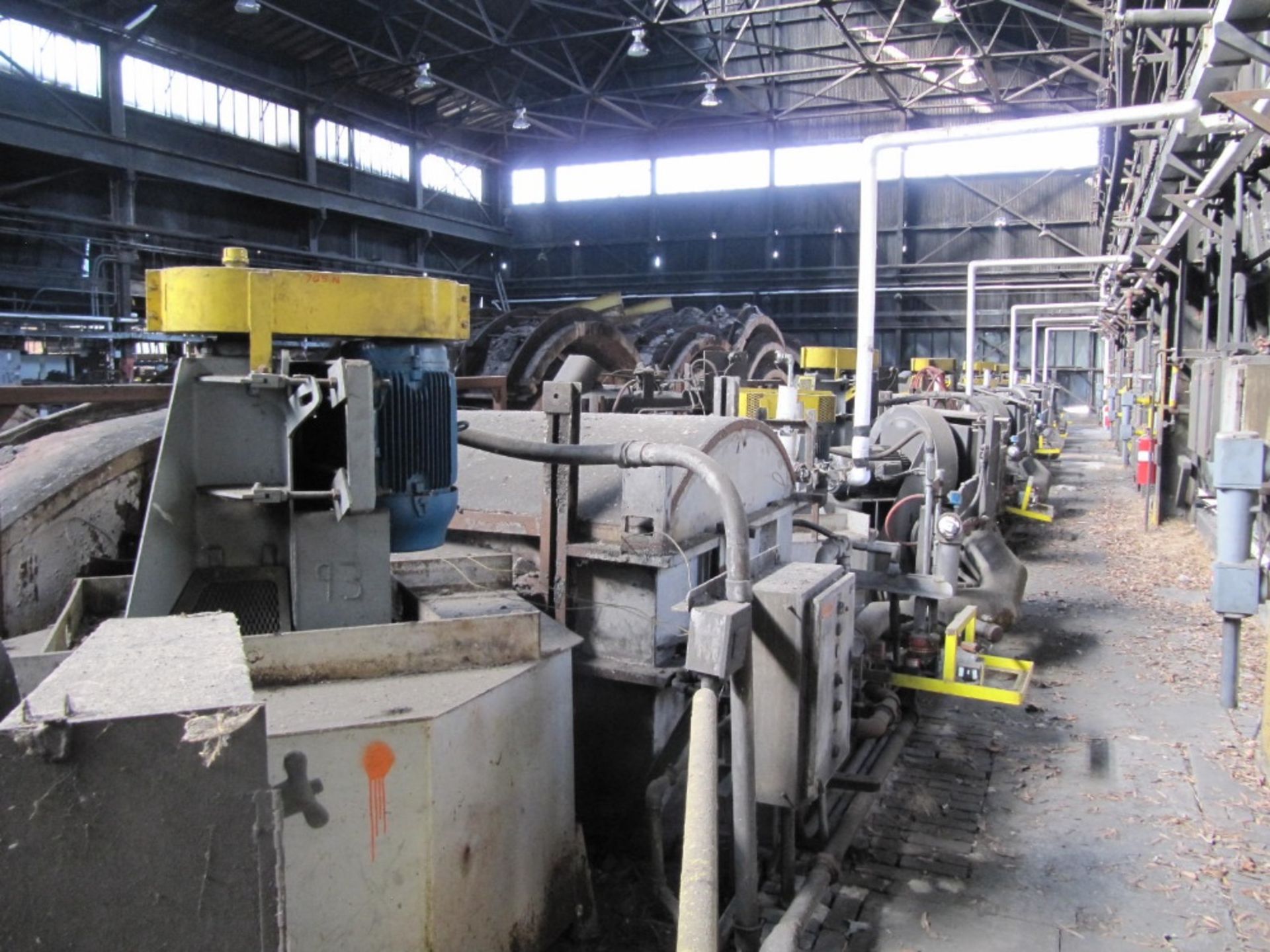 Lot of misc. including: (16) 20 hp blowers, (15) 20 hp verticle blowers, (14) burners and