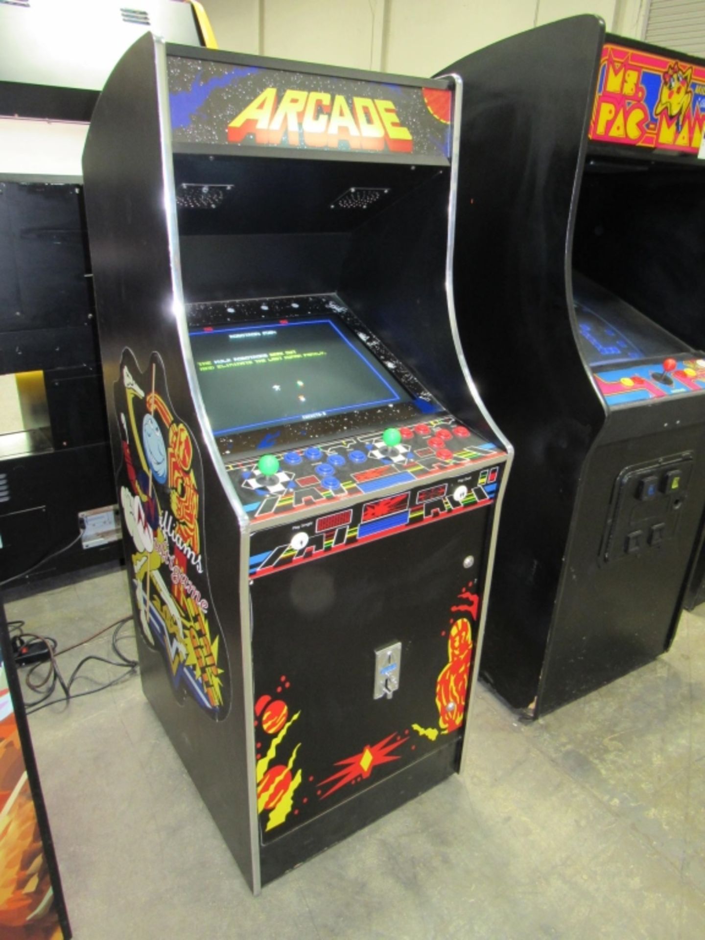 MULTICADE WILLIAMS 19 IN1 UPRIGHT ARCADE GAMES