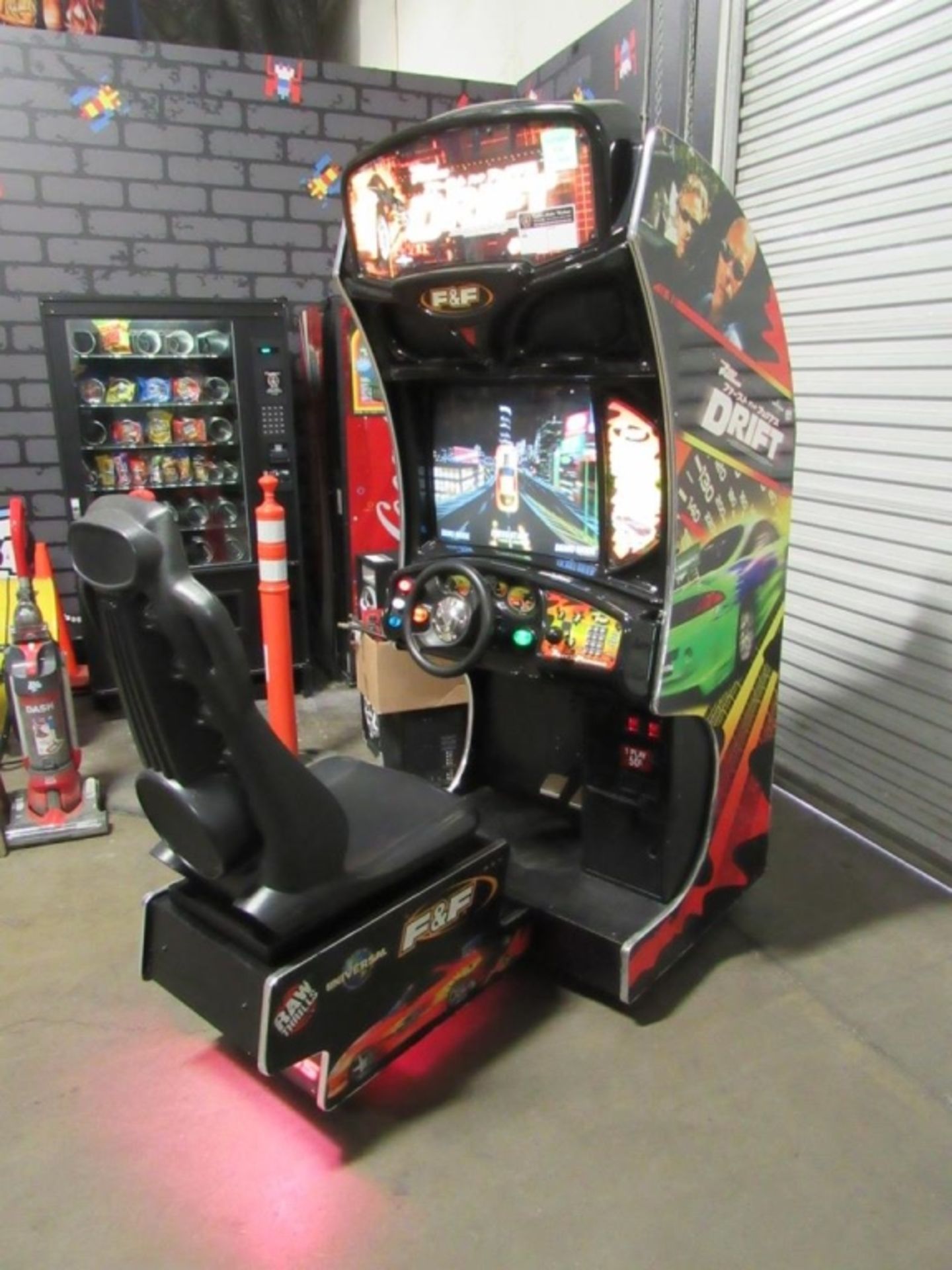 FAST AND FURIOUS DEDICATED RACING ARCADE GAME - Image 2 of 4
