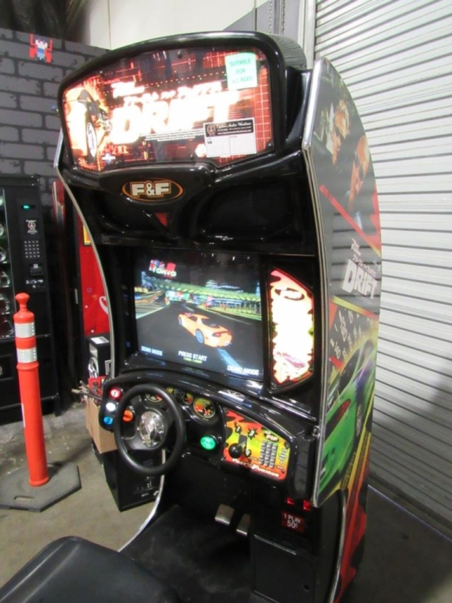 FAST AND FURIOUS DEDICATED RACING ARCADE GAME - Image 3 of 4