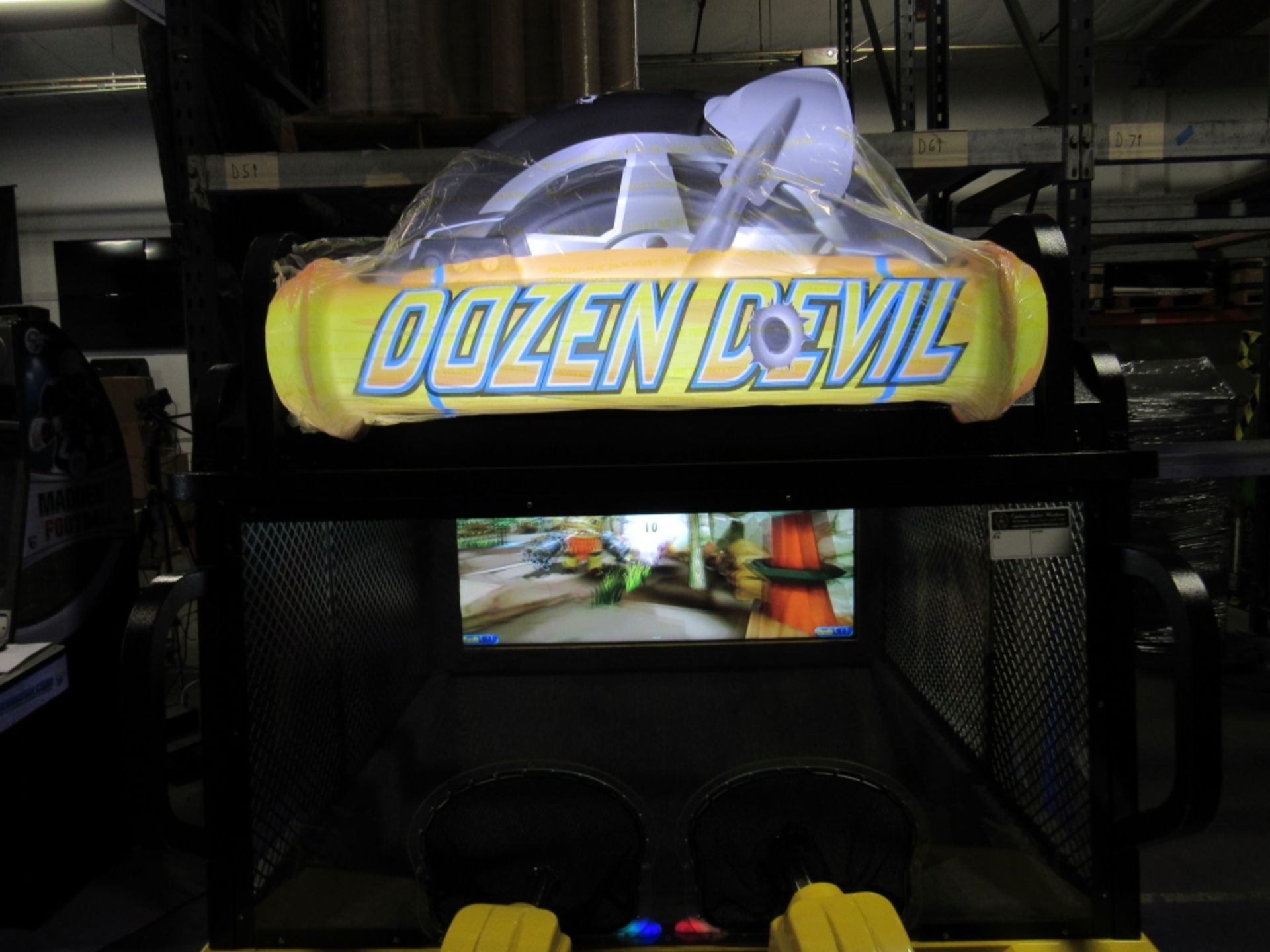 DOZEN DEVIL AIR CANNON FIXED SHOOTER LCD ARCADE - Image 2 of 8