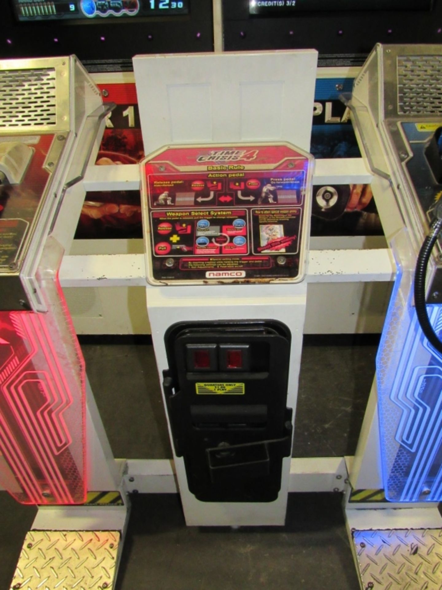 TIME CRISIS 4 TWIN SHOOTER ARCADE GAME NAMCO - Image 7 of 7