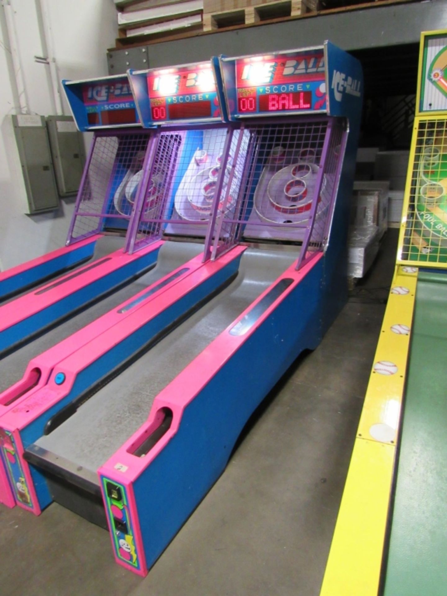 ICE-BALL ALLEY ROLLER REDEMPTION GAME by I.C.E.