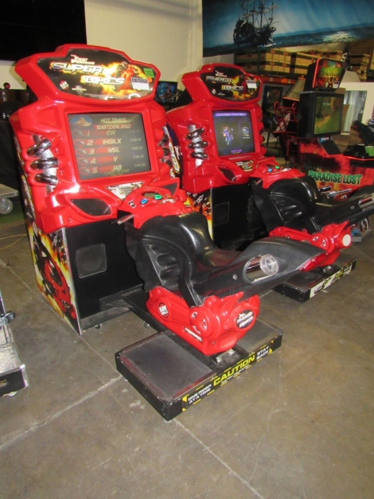 SUPER BIKES FAST & FURIOUS RED RACING ARCADE #2