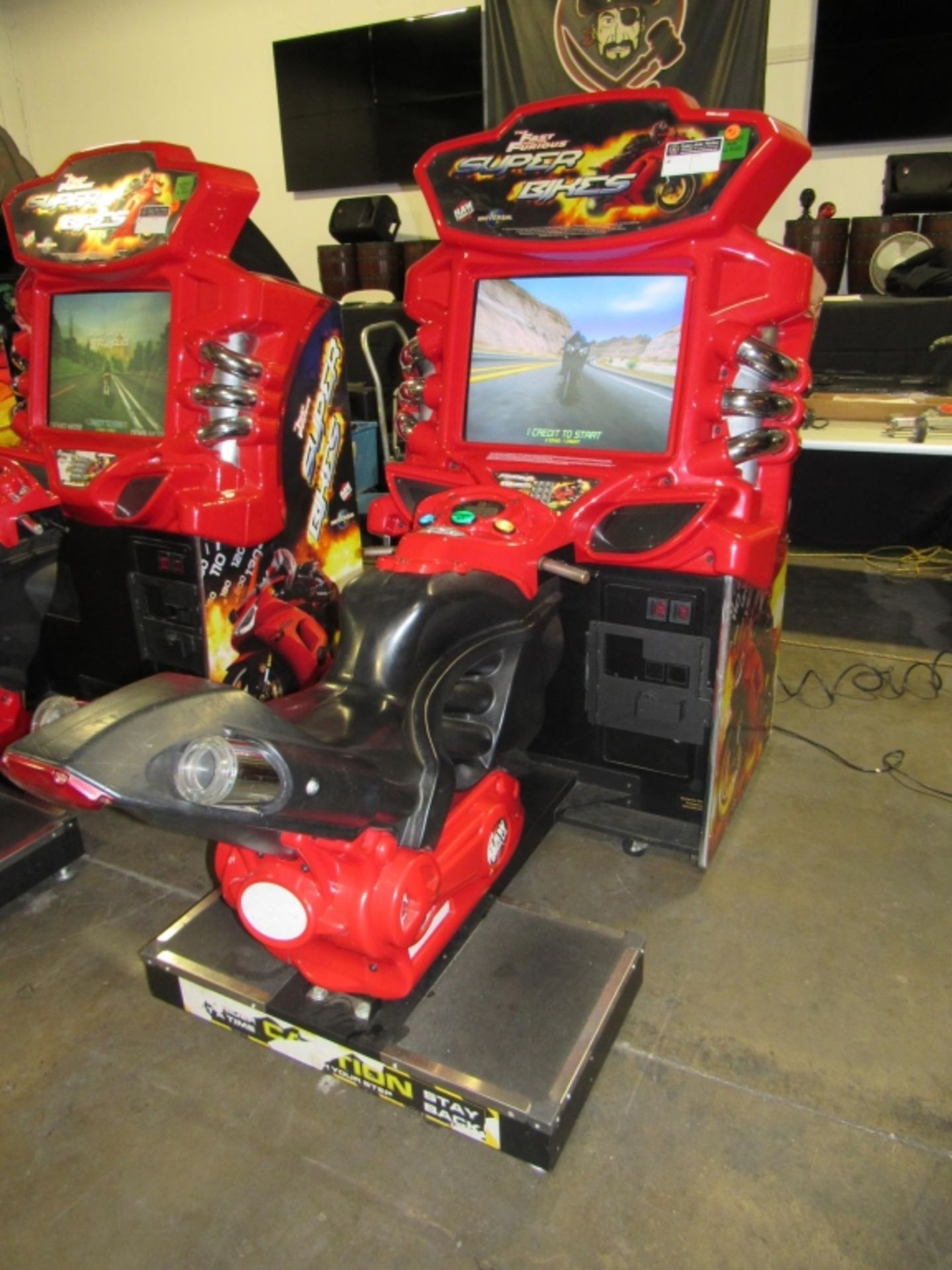 SUPER BIKES FAST & FURIOUS RED RACING ARCADE #1 - Image 5 of 6