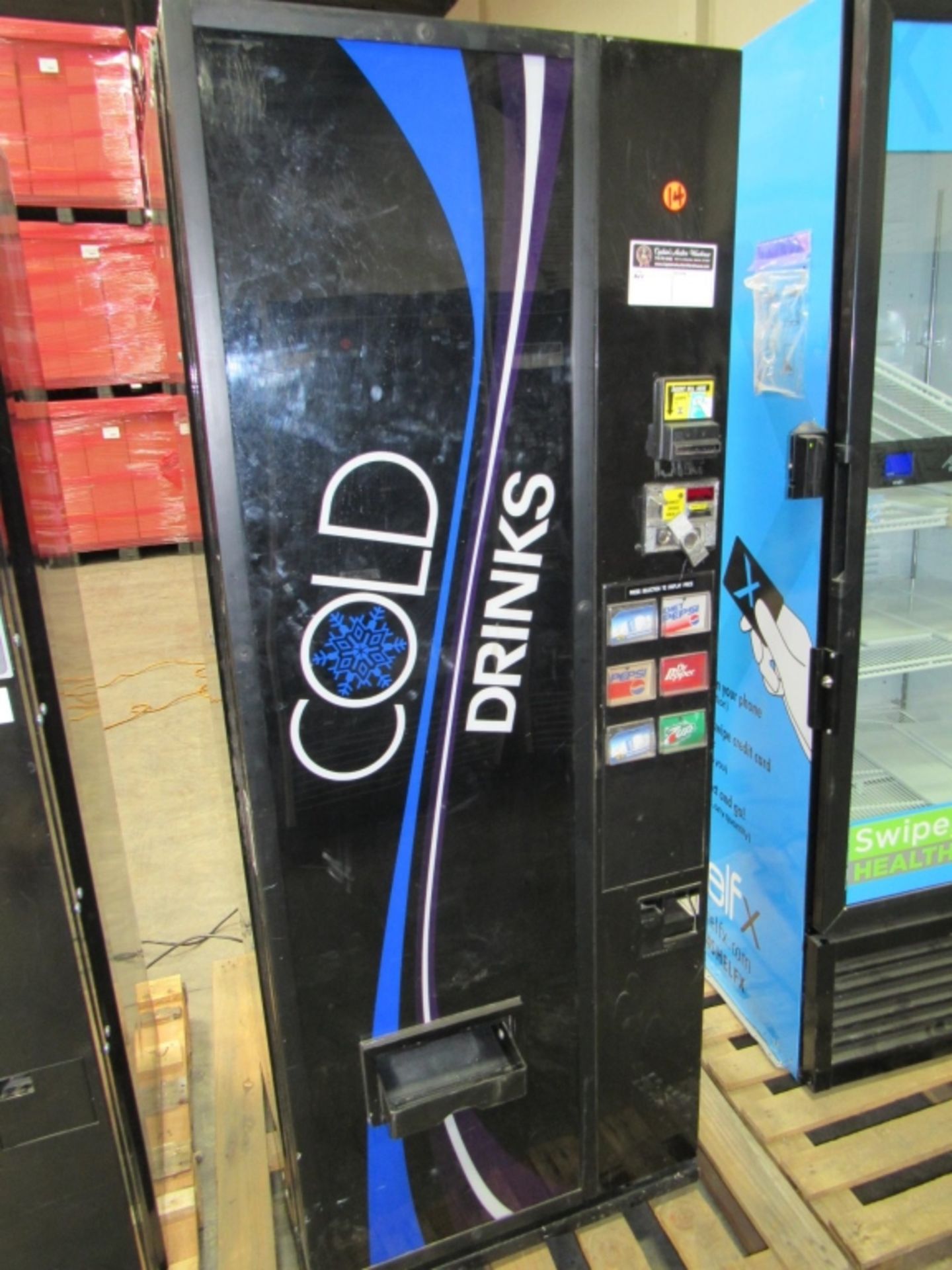 DIXIE NARCO CB276/S11-6 SODA VENDING MACHINE #14