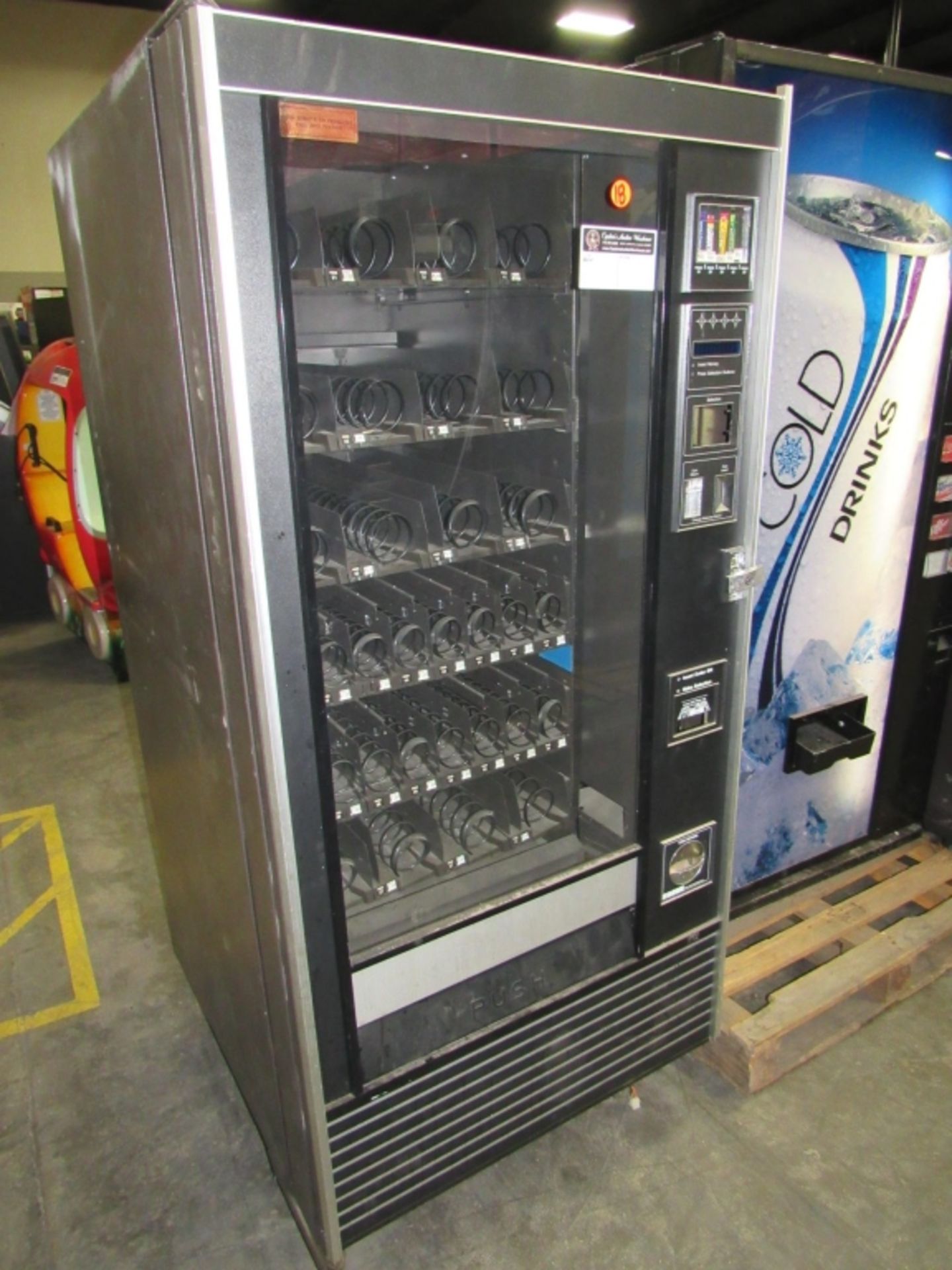 ROWE 5900 JR SPIRAL SNACK VENDING MACHINE #18