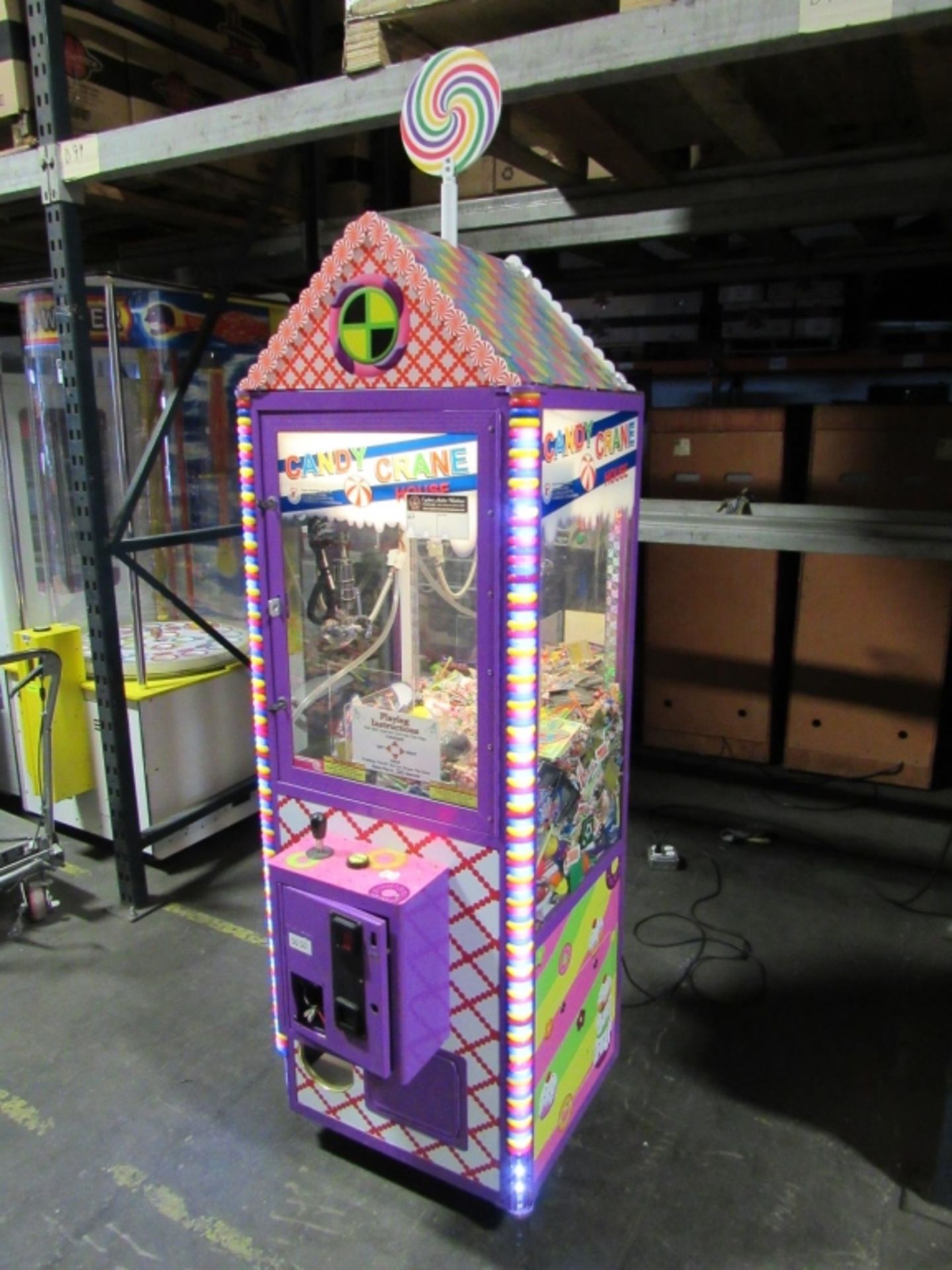 CANDY CRANE HOUSE SHOVEL CLAW MACHINE SMART - Image 2 of 6