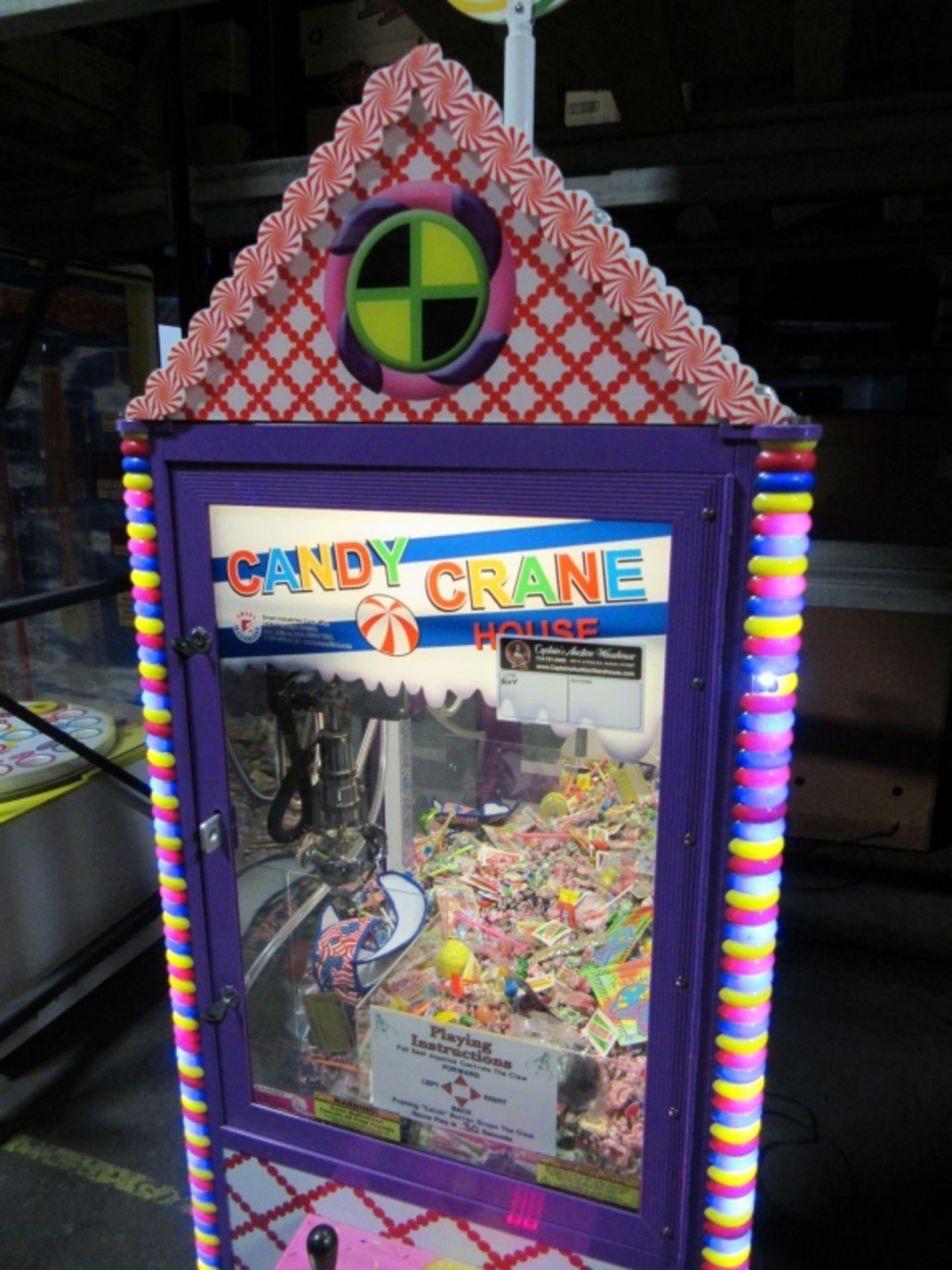 CANDY CRANE HOUSE SHOVEL CLAW MACHINE SMART - Image 4 of 6