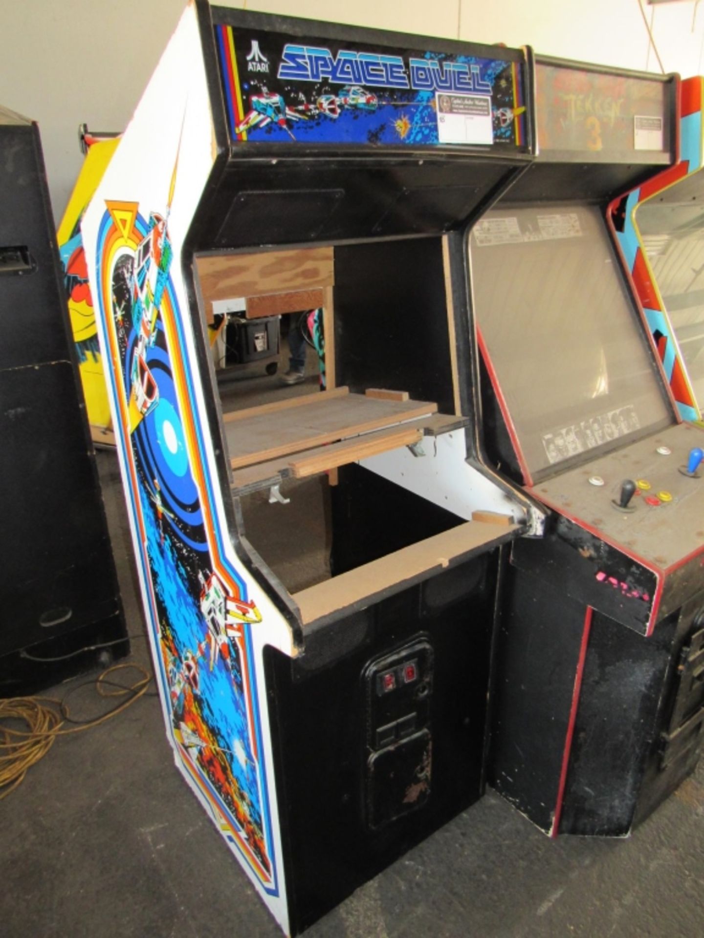 SPACE DUEL CABINET WITH PCB ONLY PROJECT