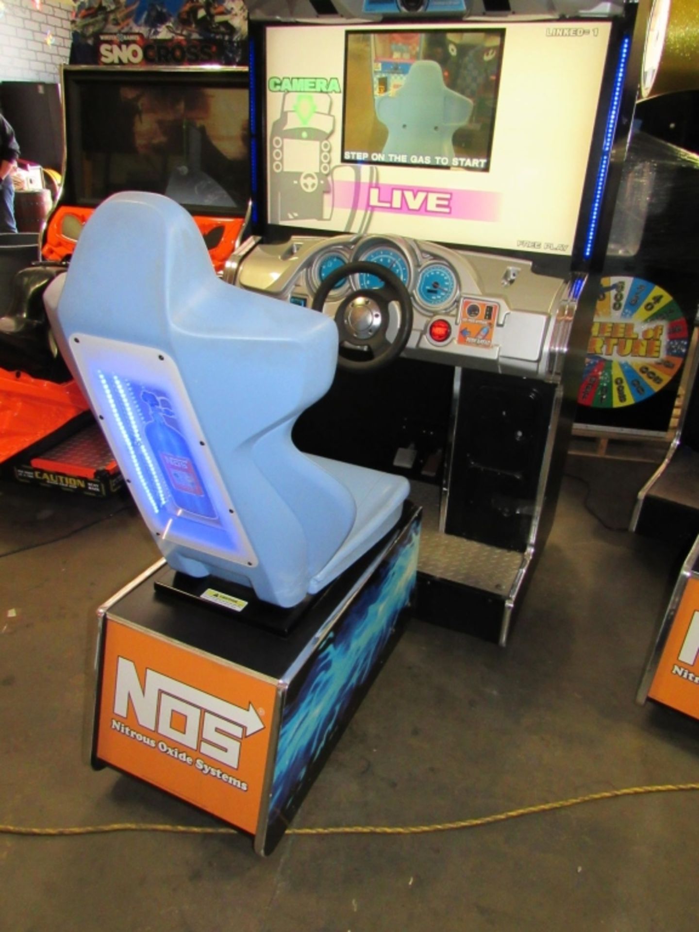 DEAD HEAT 42" DX DRIVER ARCADE GAME NAMCO - Image 5 of 6