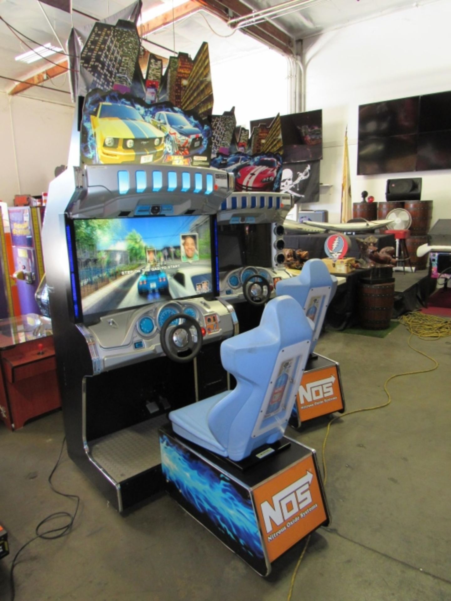 DEAD HEAT 42" DX DRIVER ARCADE GAME NAMCO