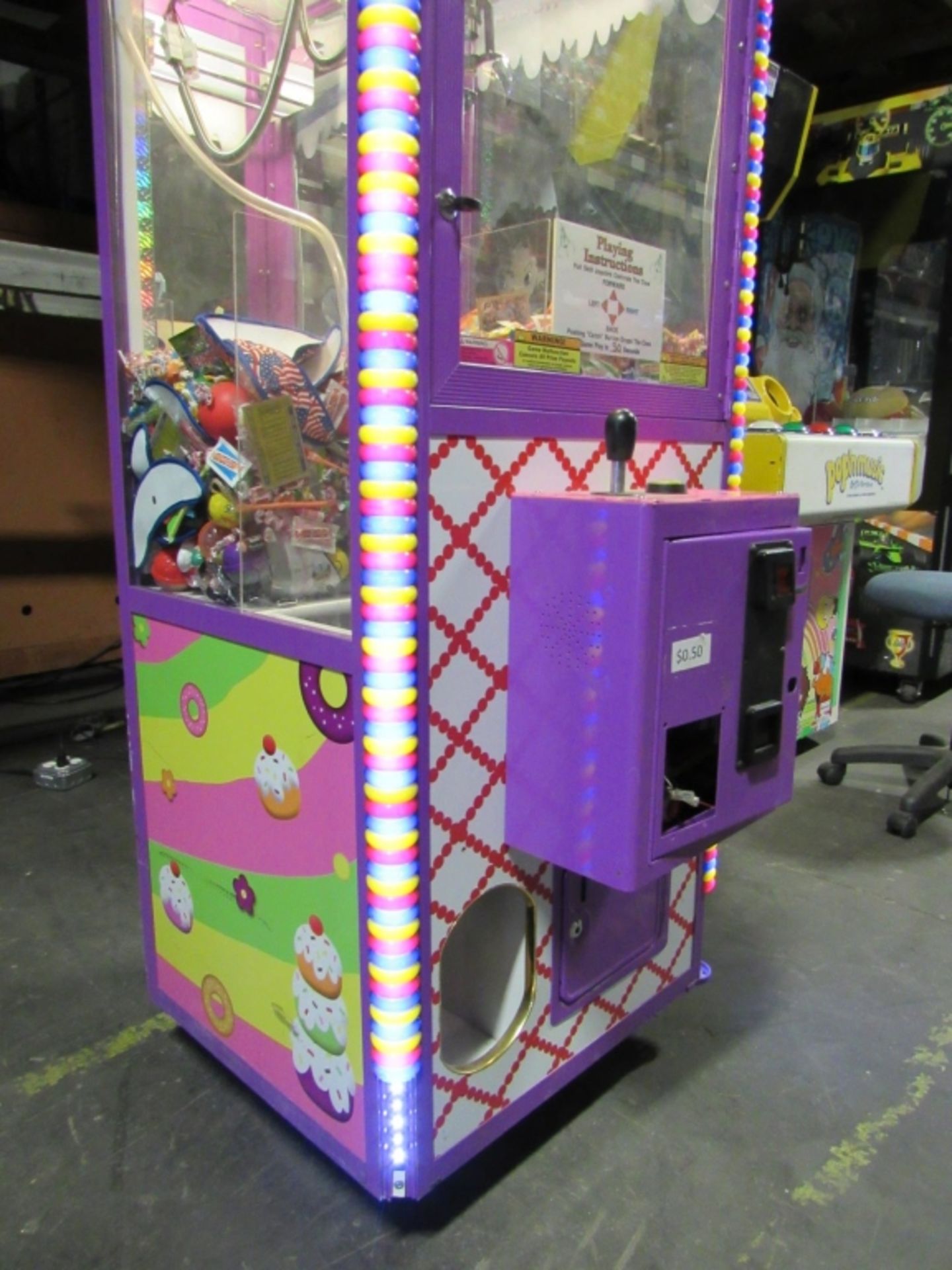 CANDY CRANE HOUSE SHOVEL CLAW MACHINE SMART - Image 5 of 6