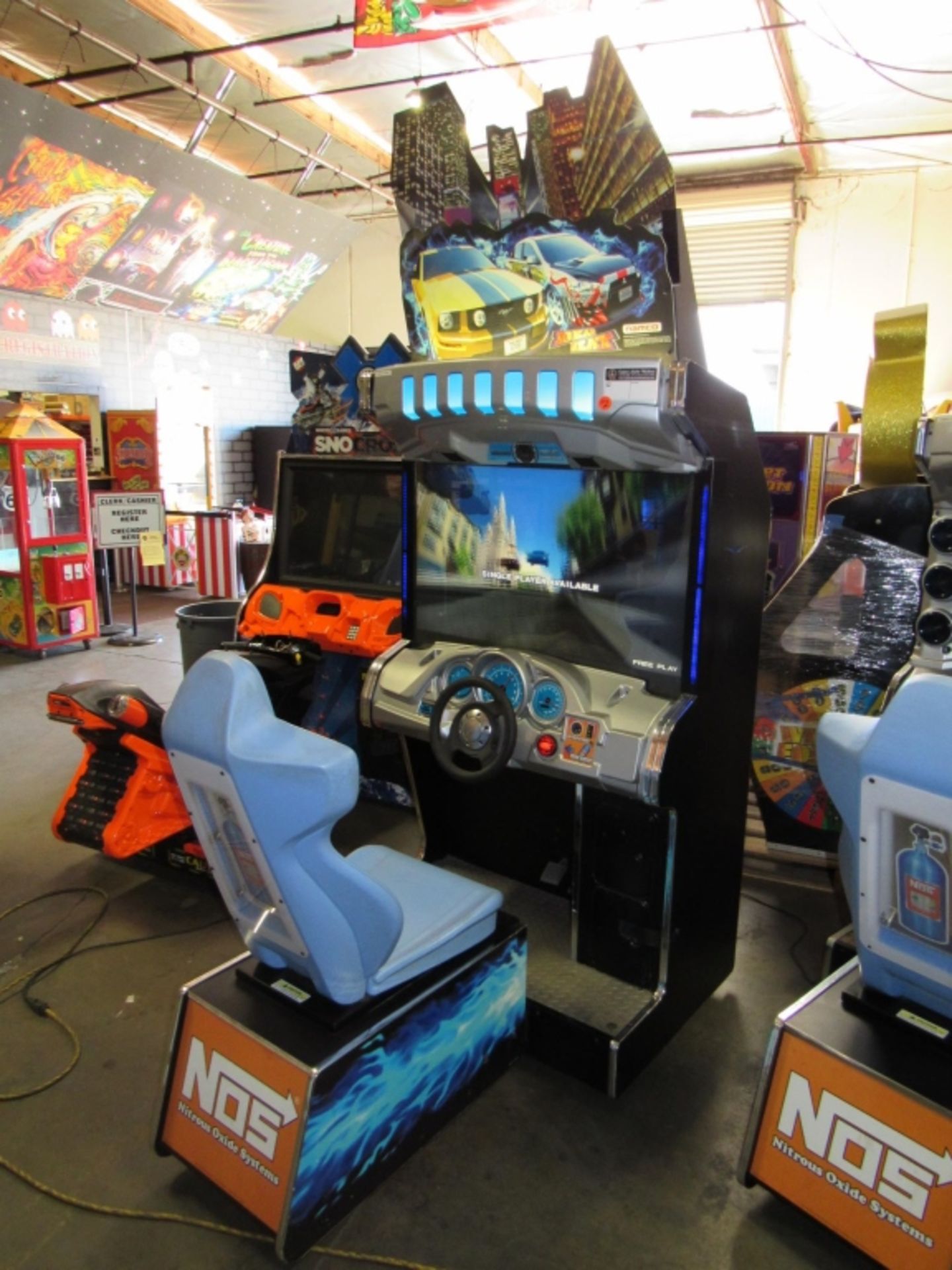 DEAD HEAT 42" DX DRIVER ARCADE GAME NAMCO - Image 3 of 6