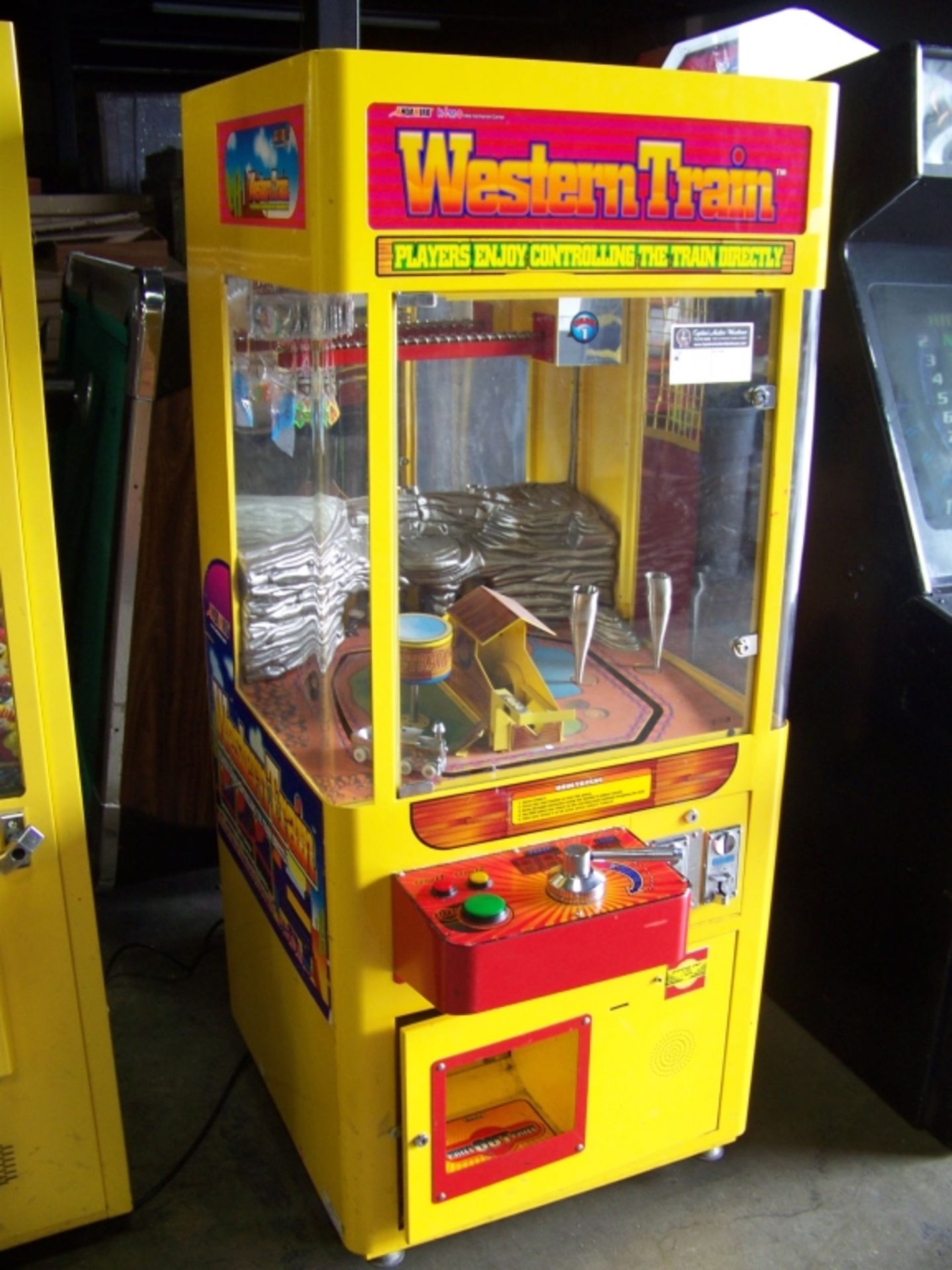 WESTERN TRAIN PRIZE REDEMPTION GAME ANDAMIRO