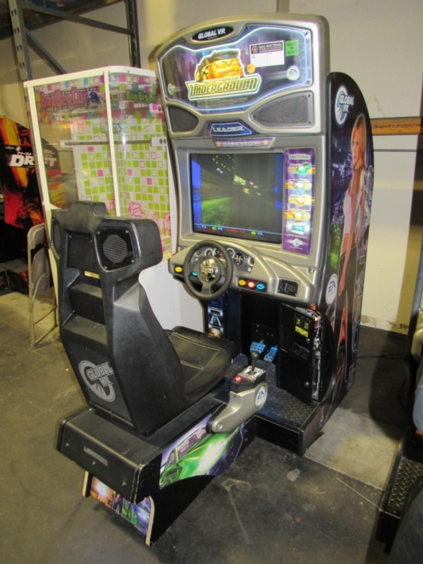 NEED FOR SPEED UNDERGROUND RACING ARCADE GAME #2 - Image 5 of 5