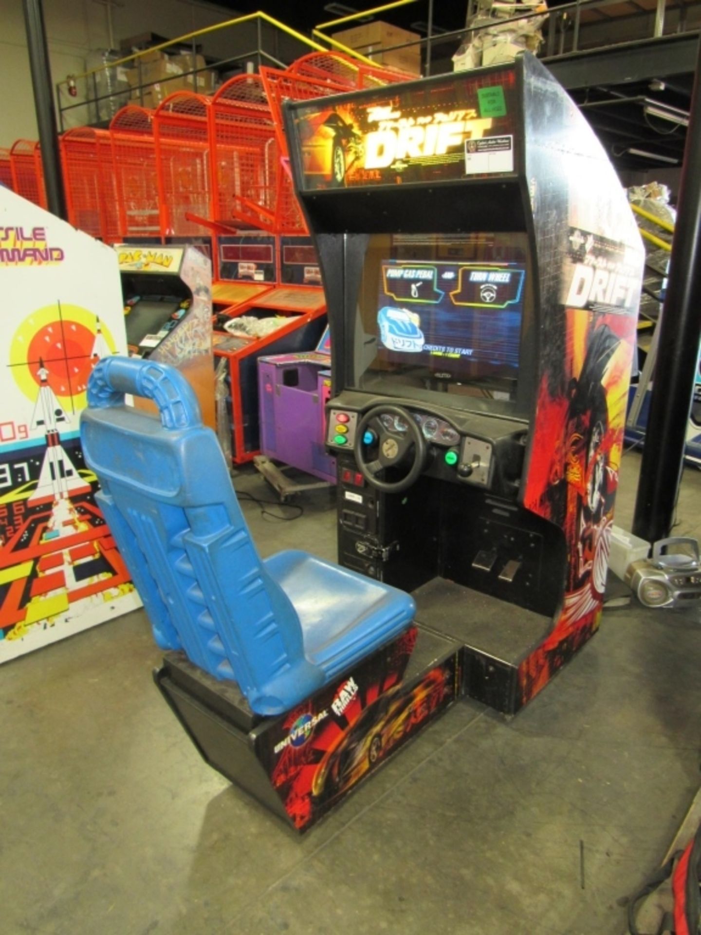DRIFT FAST & FURIOUS RACING ARCADE GAME CONV.#1 - Image 2 of 4
