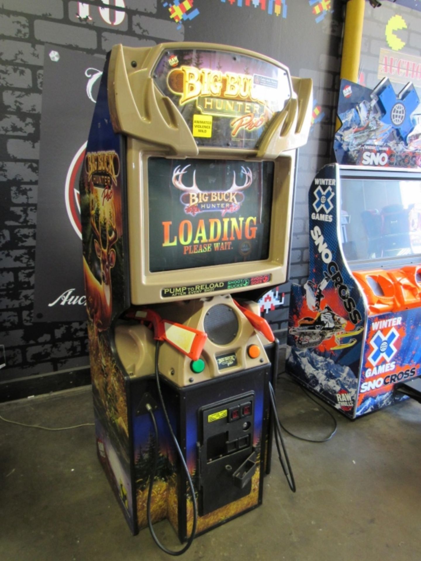 BIG BUCK HUNTER PRO SHOOTER ARCADE GAME