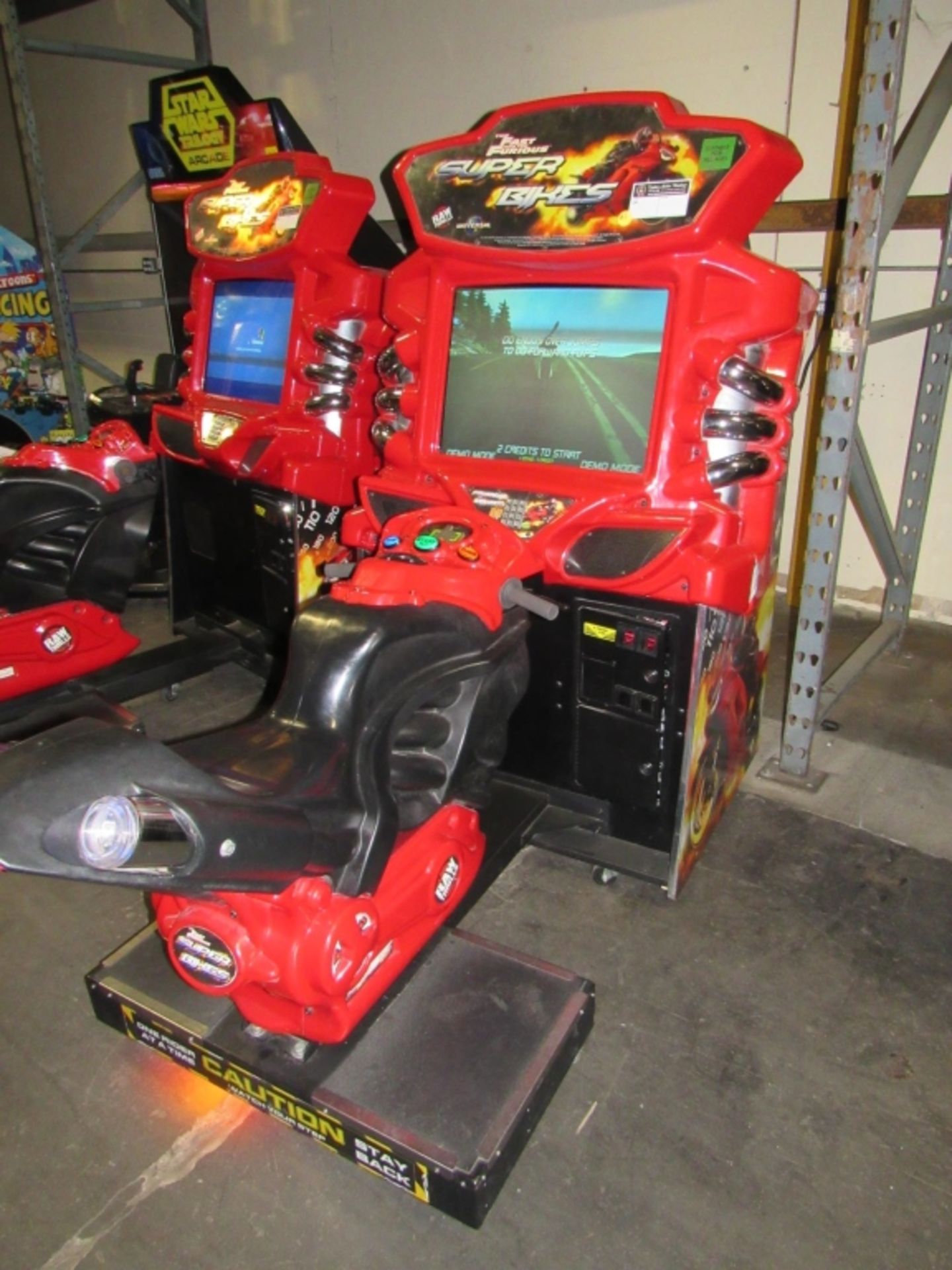 SUPER BIKES FAST & FURIOUS RACING ARCADE GAME #1 - Image 8 of 8