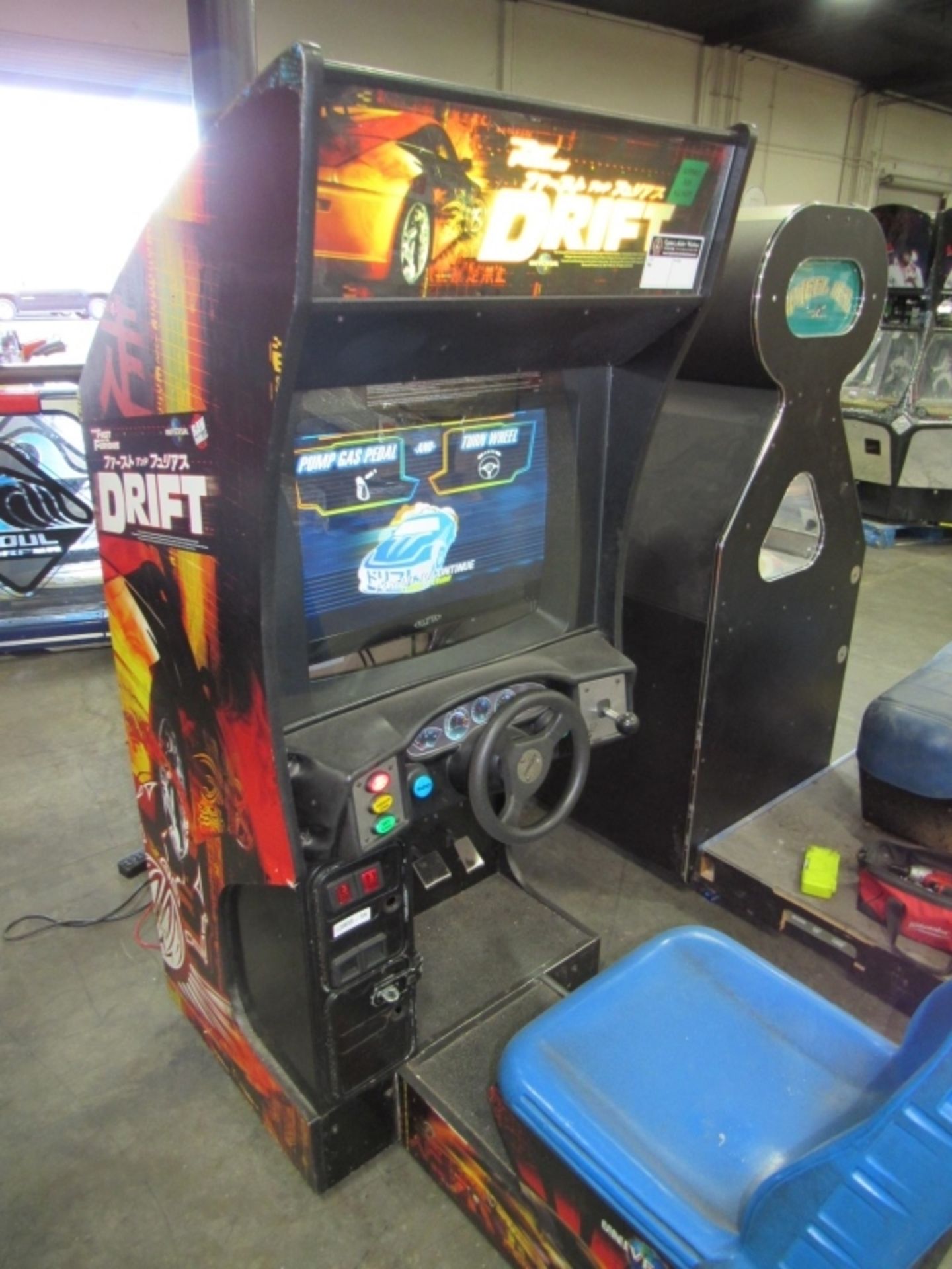 DRIFT FAST & FURIOUS RACING ARCADE GAME CONV.#1 - Image 4 of 4