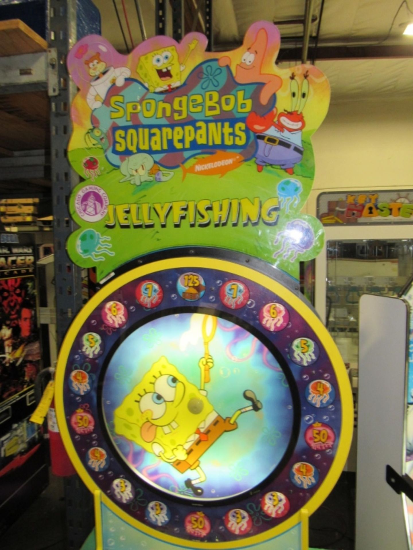 SPONGE BOB JELLY FISHING TICKET REDEMPTION GAME - Image 4 of 4