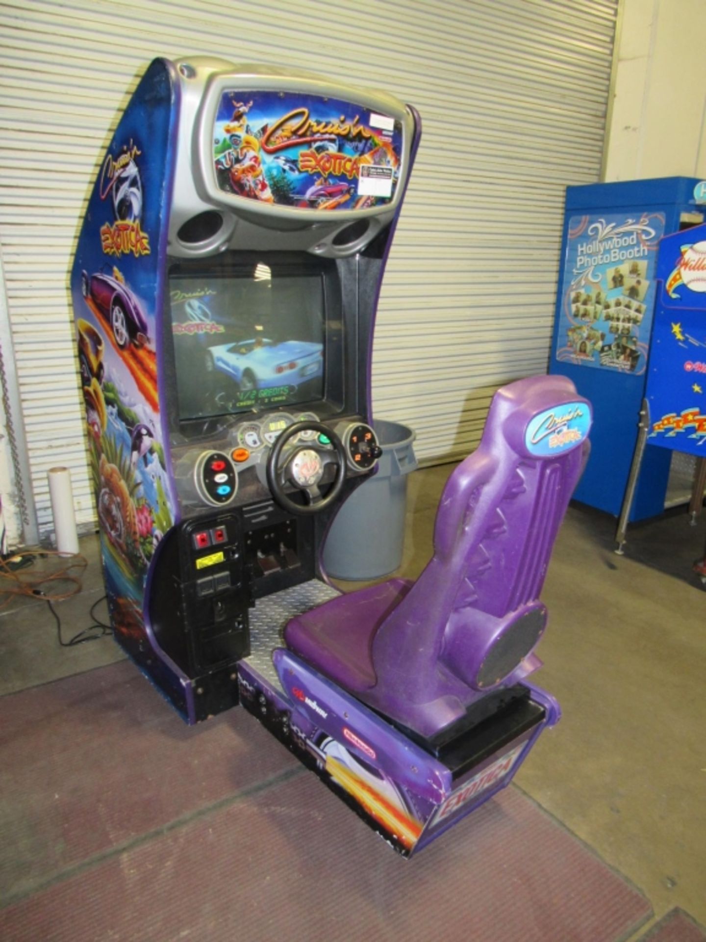 CRUISIN EXOTICA SITDOWN DRIVER ARCADE GAME