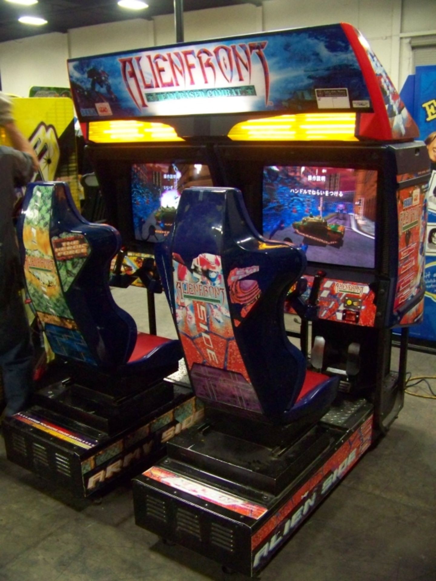 ALIEN FRONT TWIN SEGA ARCADE GAME CLEAN!!