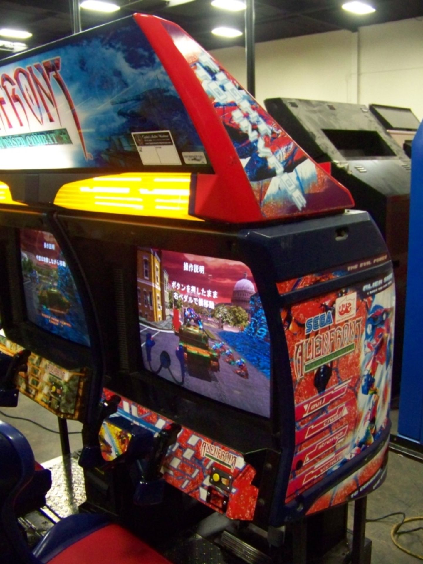 ALIEN FRONT TWIN SEGA ARCADE GAME CLEAN!! - Image 5 of 6