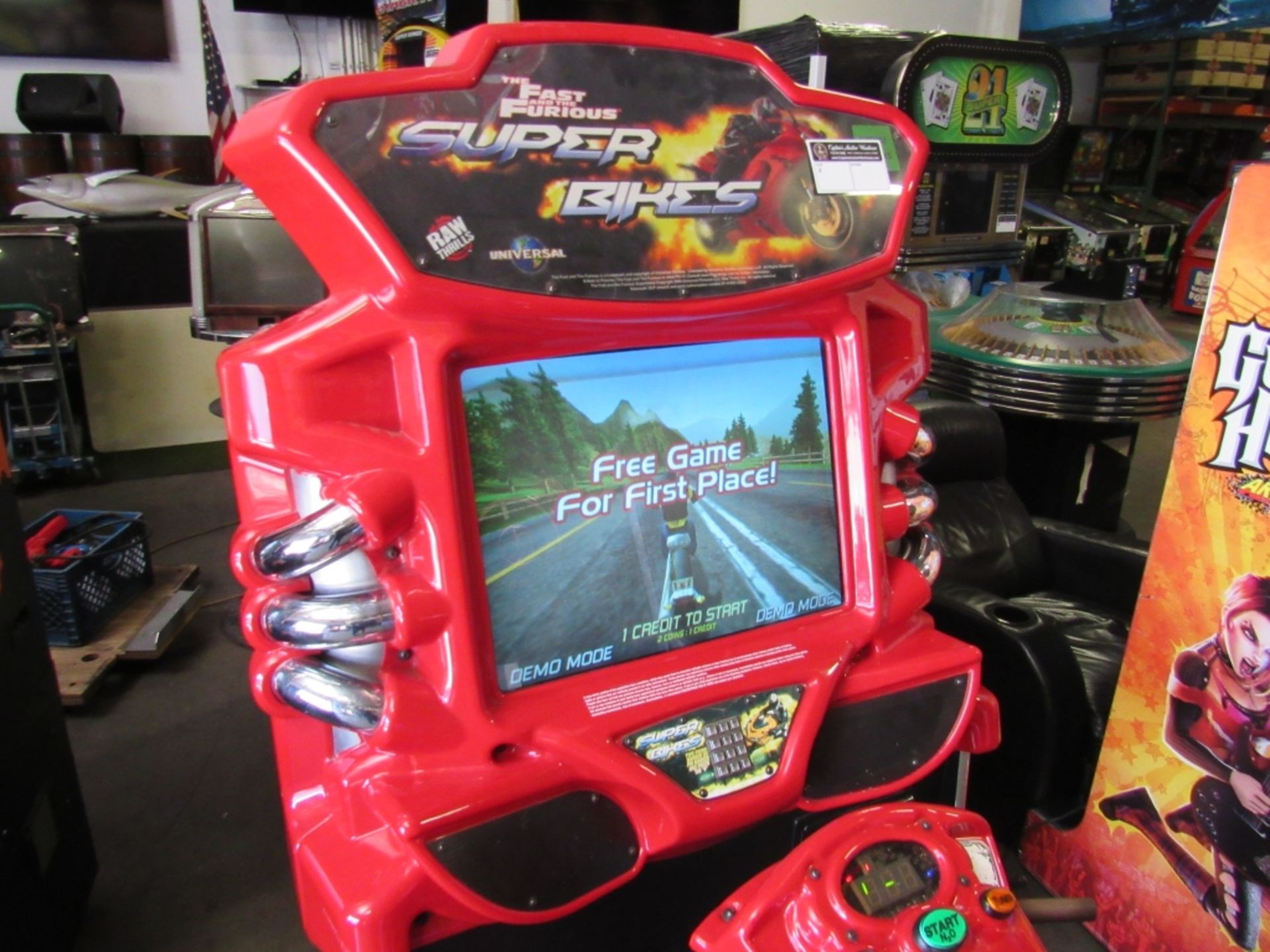 SUPER BIKES FAST & FURIOUS RACING ARCADE GAME - Image 2 of 5